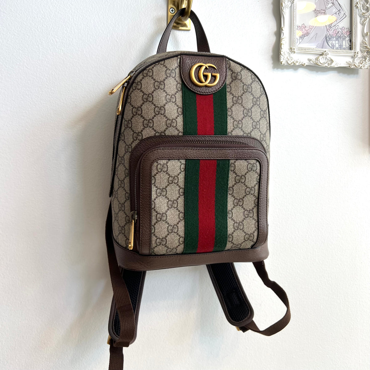 Authentic GUCCI Ophidia GG Small Backpack – Valamode