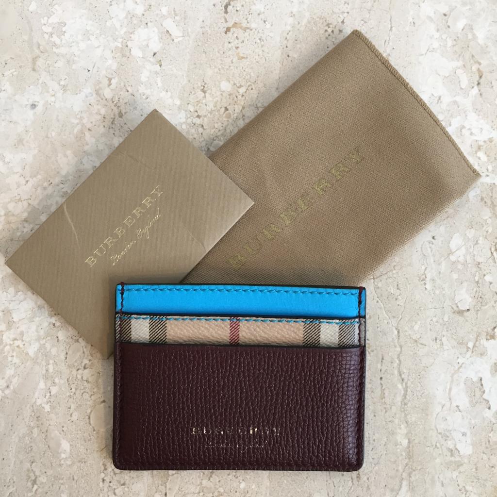 Authentic BURBERRY Card Holder – Valamode