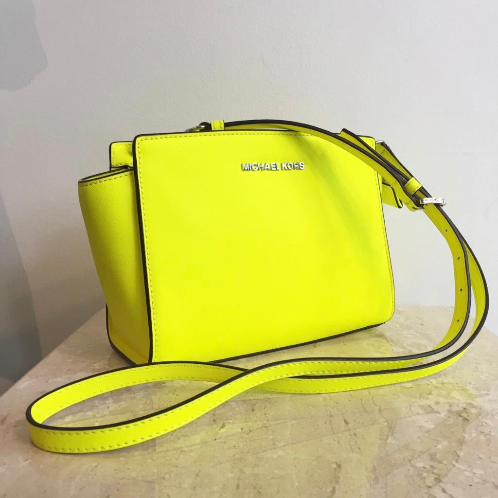 Borsa White/neon pink Michael Kors - Le Follie Shop