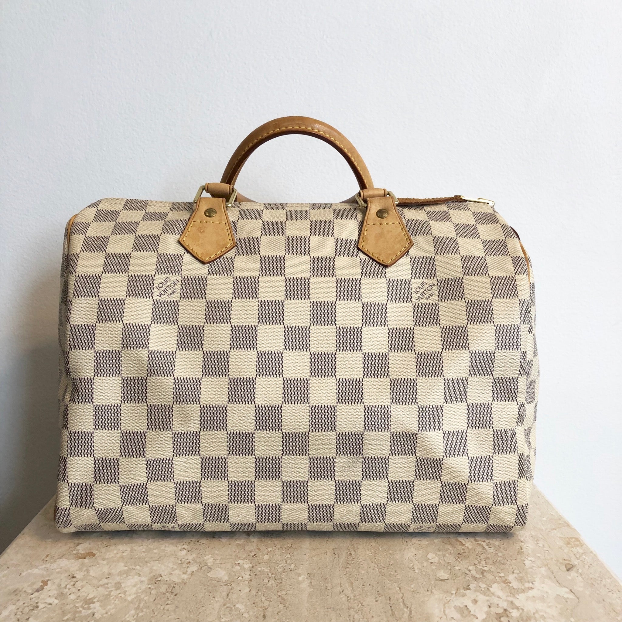 Louis Vuitton - Damier Azur Speedy 25 Shoulder bag - Catawiki