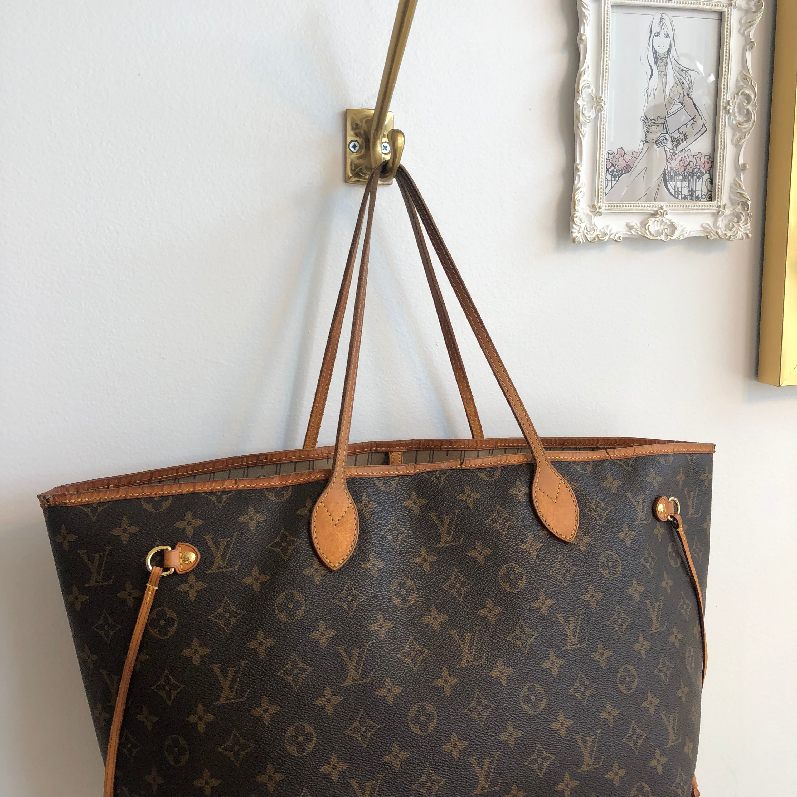 Authentic LOUIS VUITTON Monogram GM Neverfull – Valamode