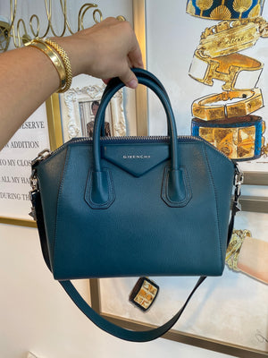 Authentic GIVENCHY Antigona Small Prussian Blue Bag – Valamode