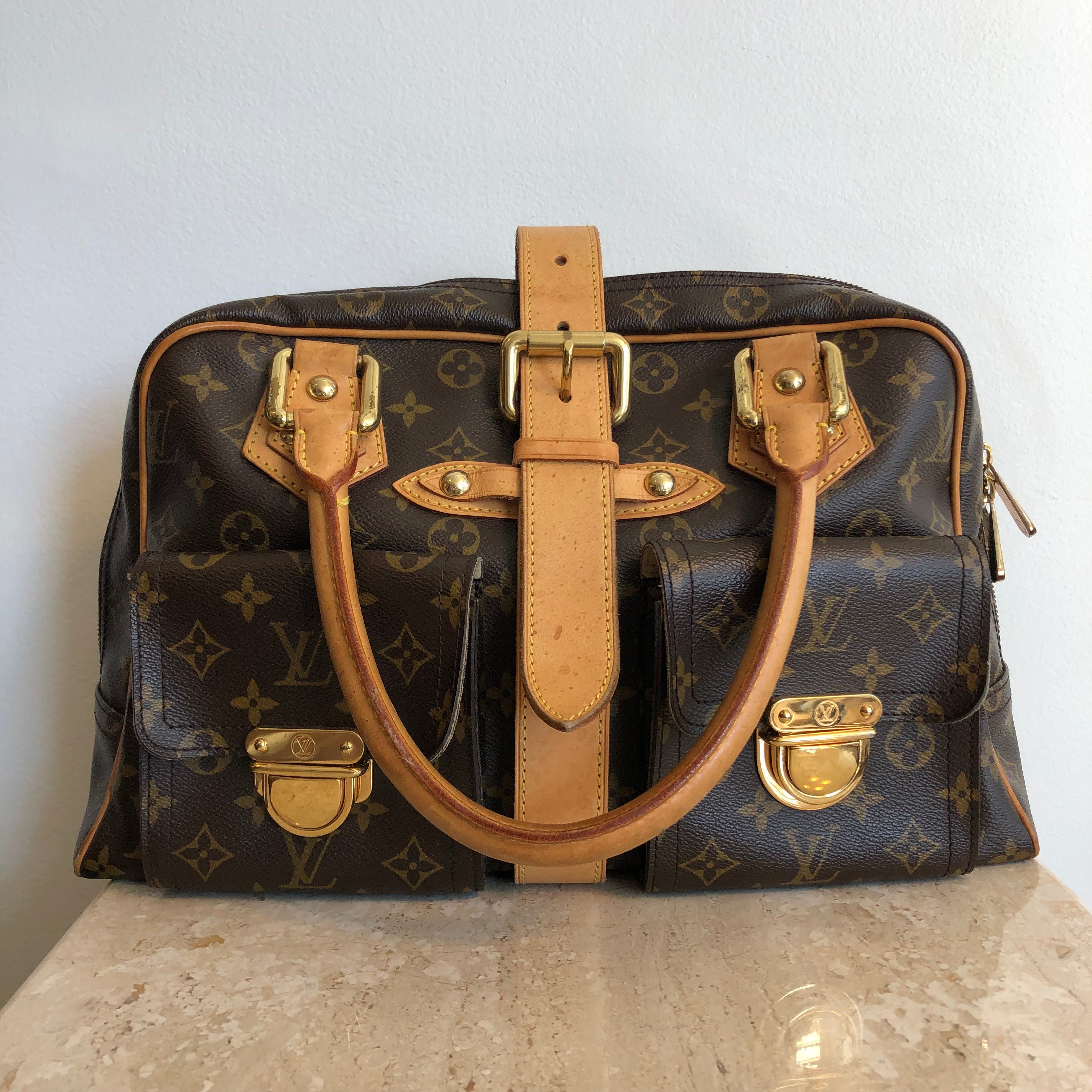 Authentic LOUIS VUITTON Monogram Manhattan GM – Valamode