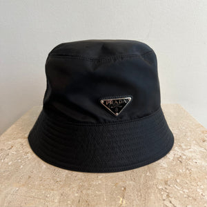 Authentic PRADA Black RE-Nylon Bucket Hat – Valamode