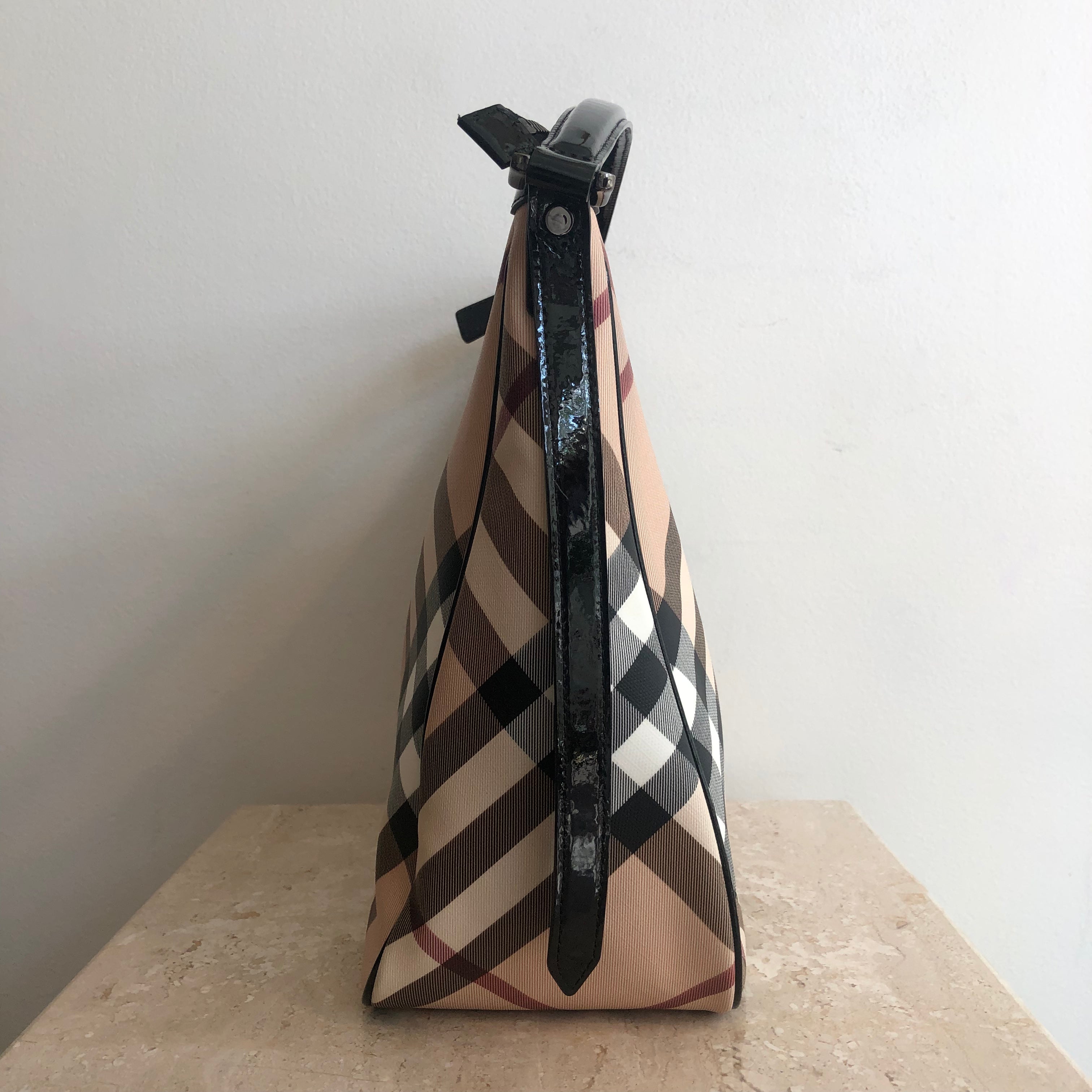 Authentic BURBERRY Nova Check Hobo Bag – Valamode