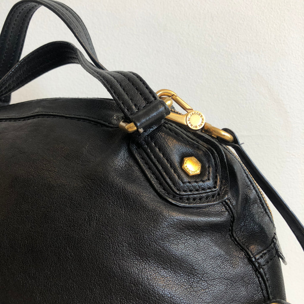 Authentic MARC BY MARC JACOBS Black Leather Bag – Valamode