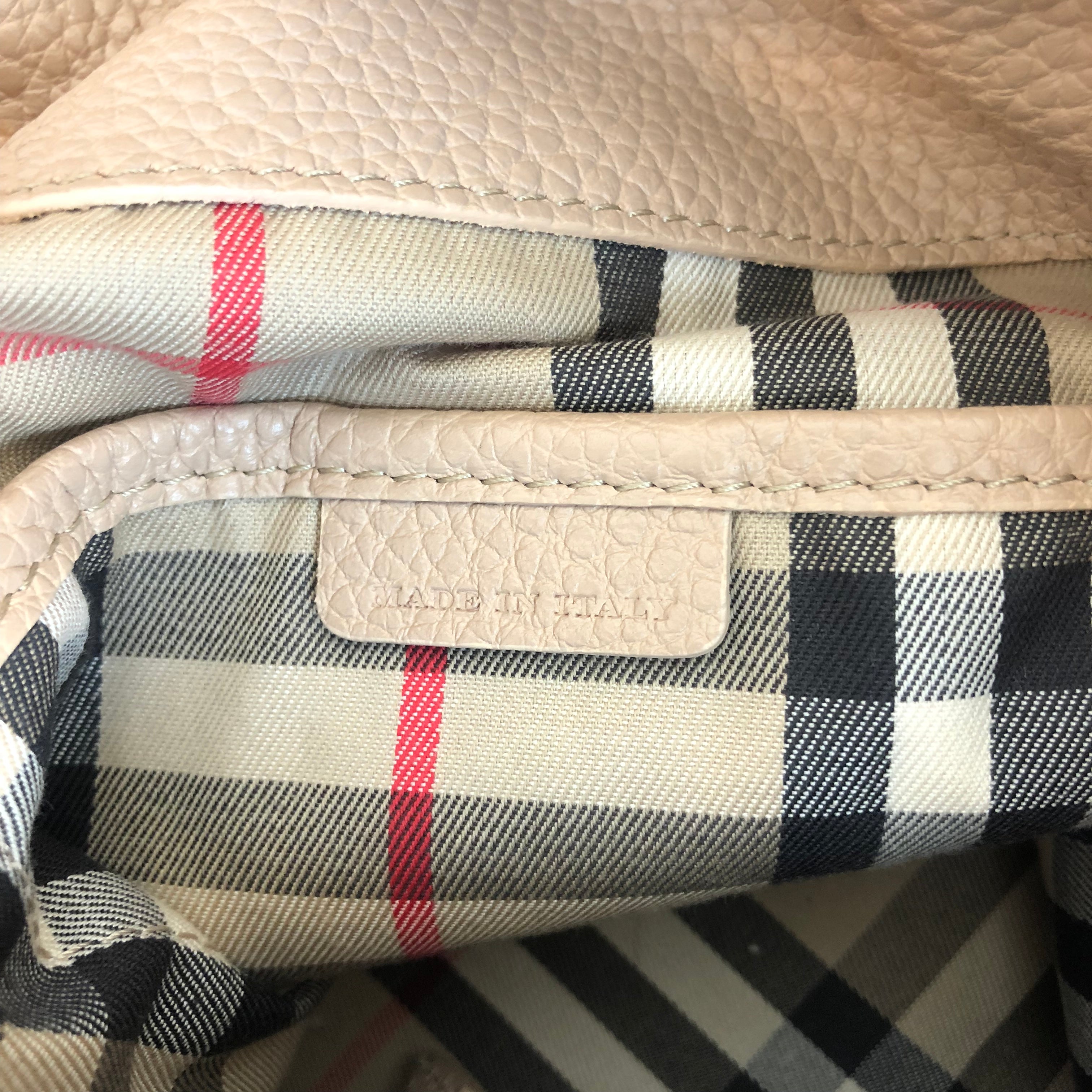 Authentic BURBERRY Cale Blush Hobo – Valamode