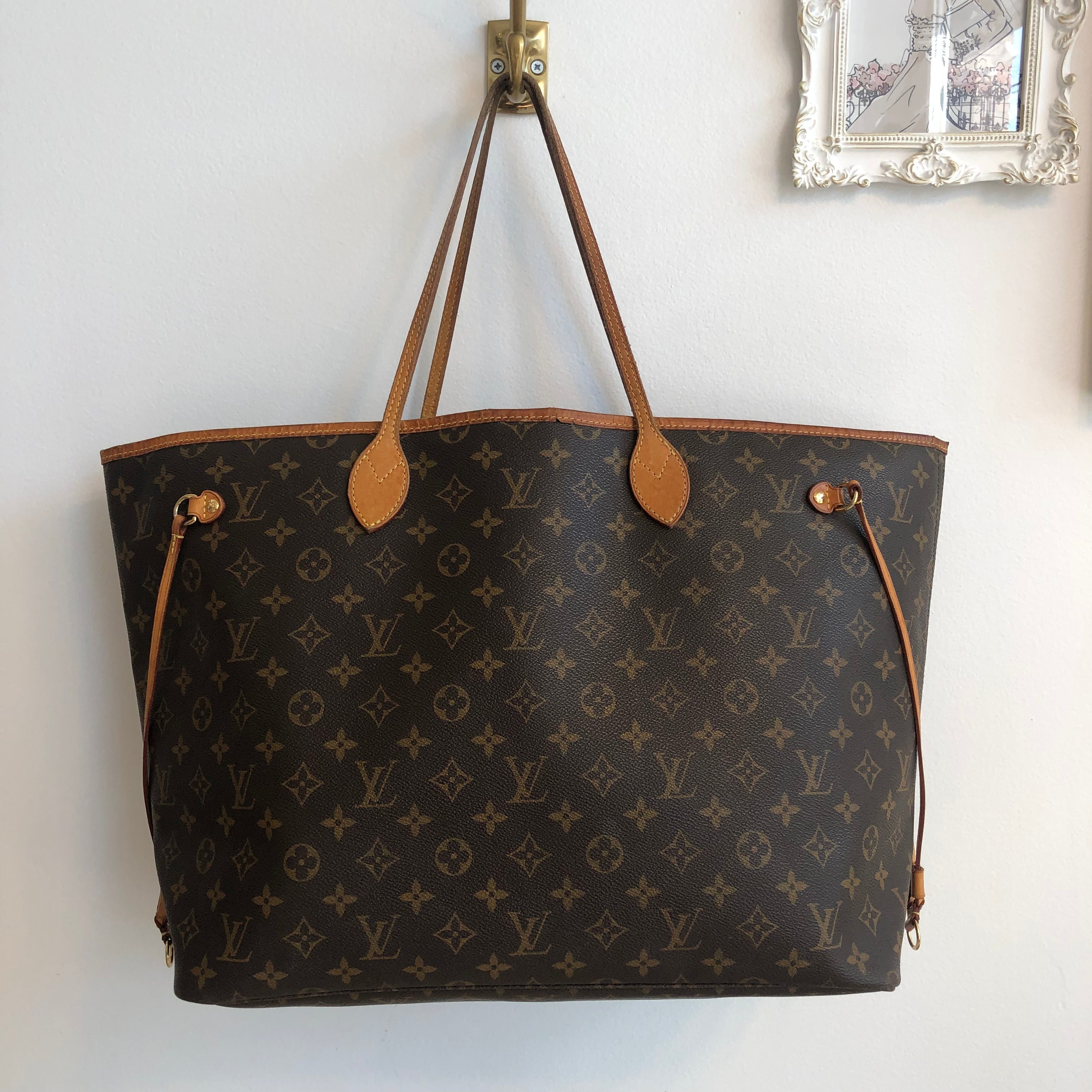 Authentic LOUIS VUITTON Monogram GM Neverfull – Valamode