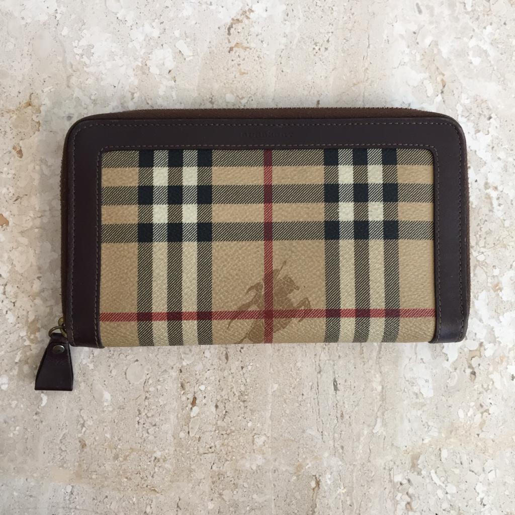 authentic burberry wallet