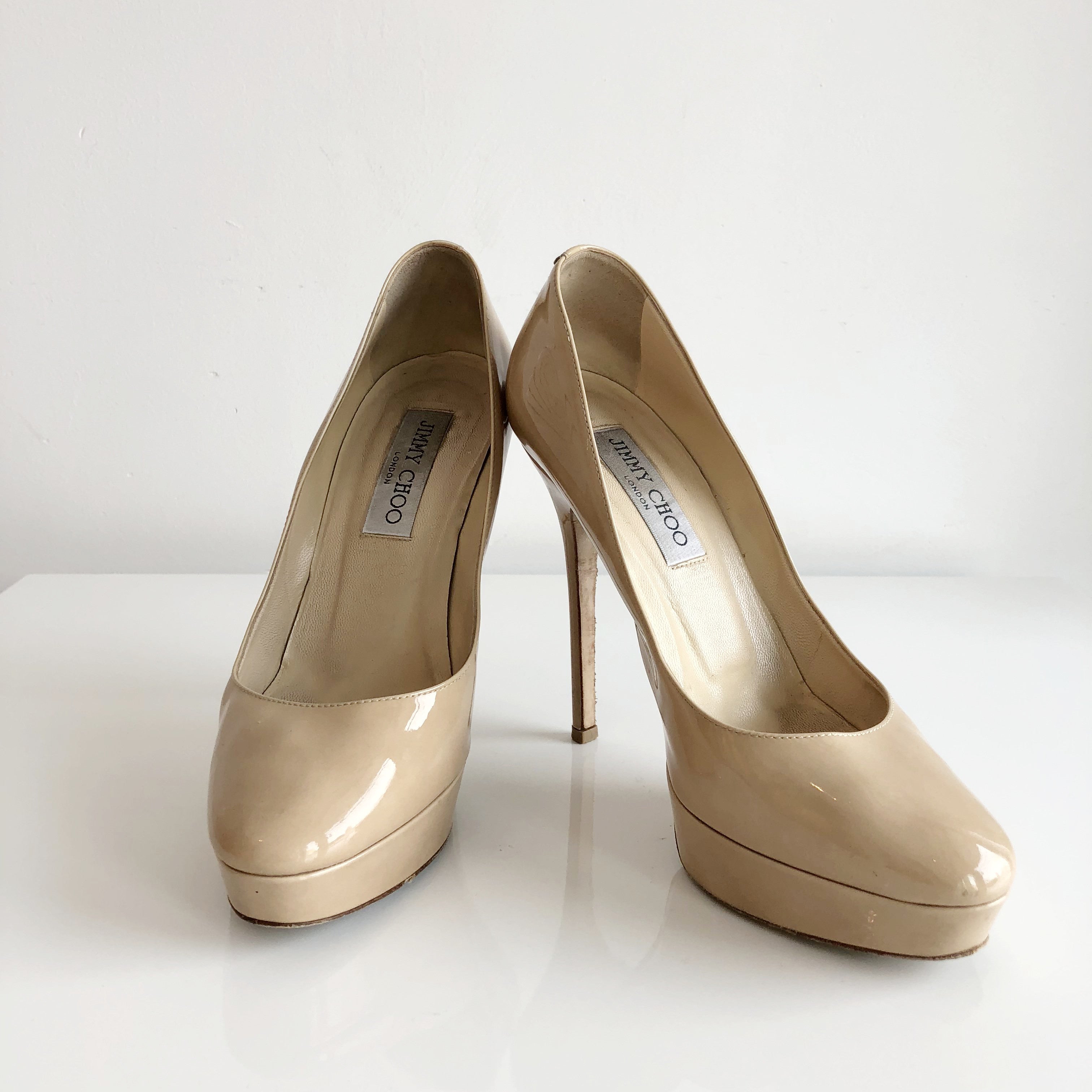 nude shoes size 7