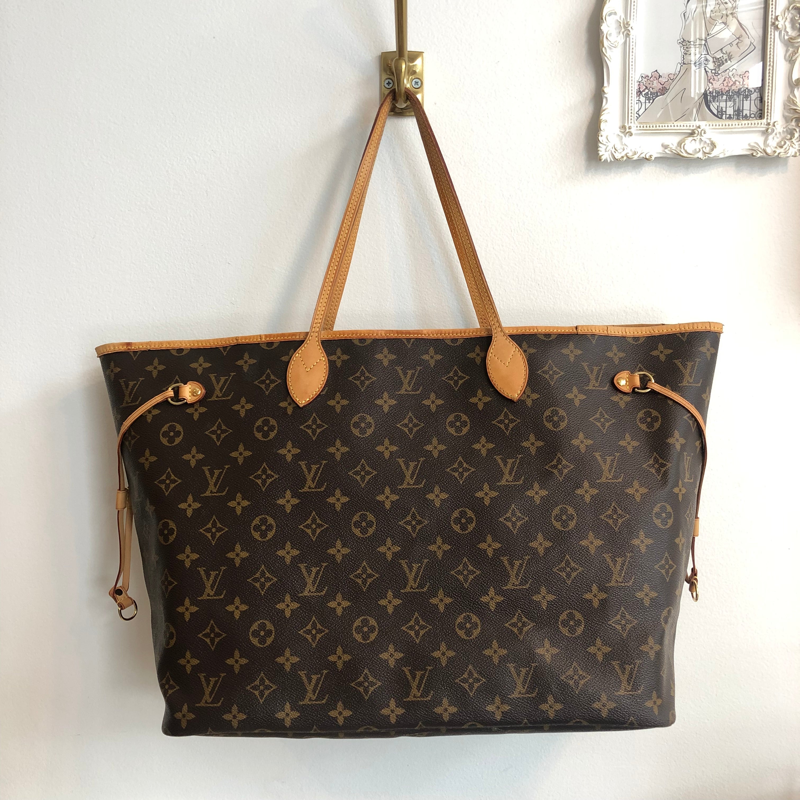 Authentic LOUIS VUITTON Neverfull Monogram GM – Valamode