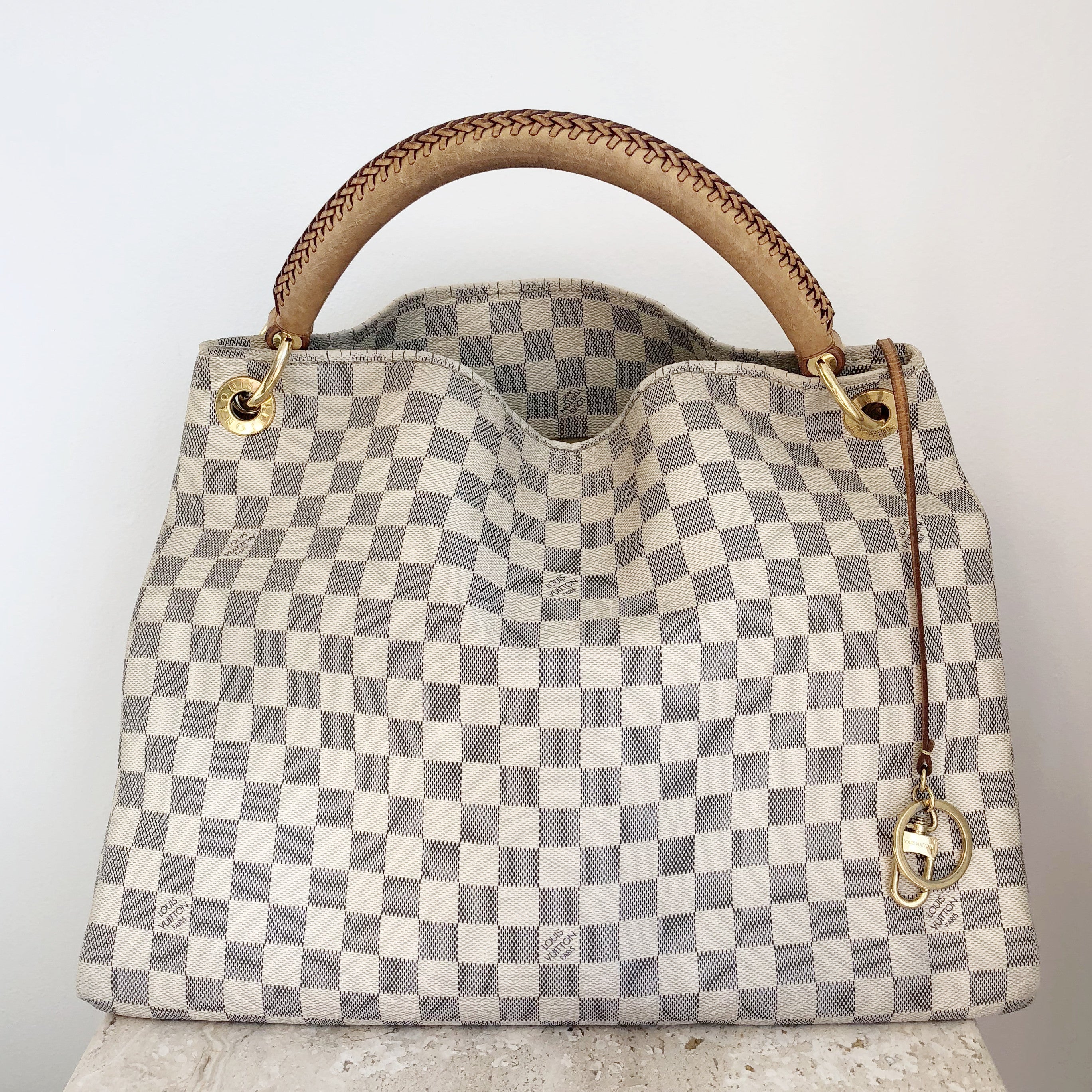 Louis Vuitton Damier Azur Riviera MM at Jill's Consignment