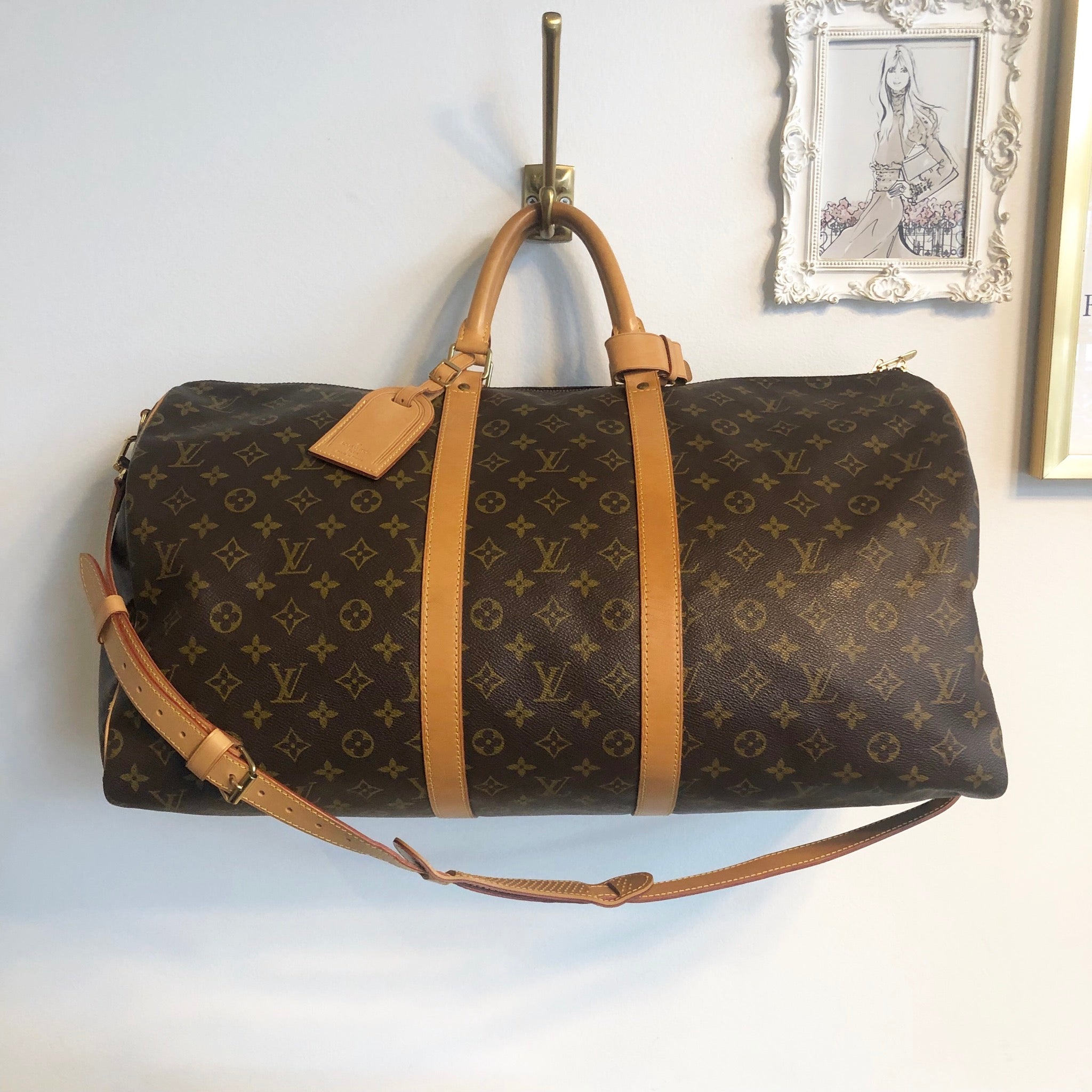 Louis Vuitton Keepall bandouliere 55  Good or Bag