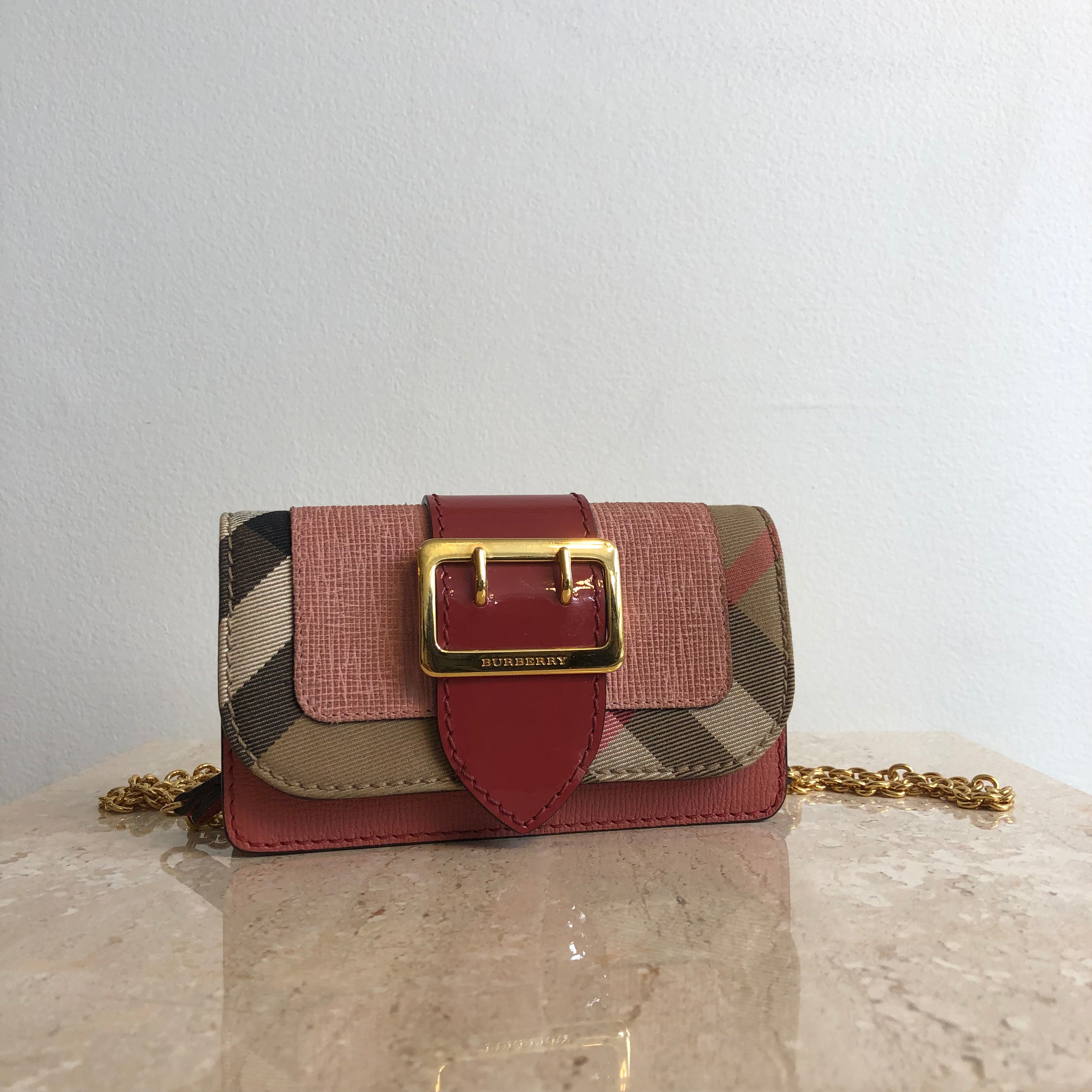 burberry mini buckle bag