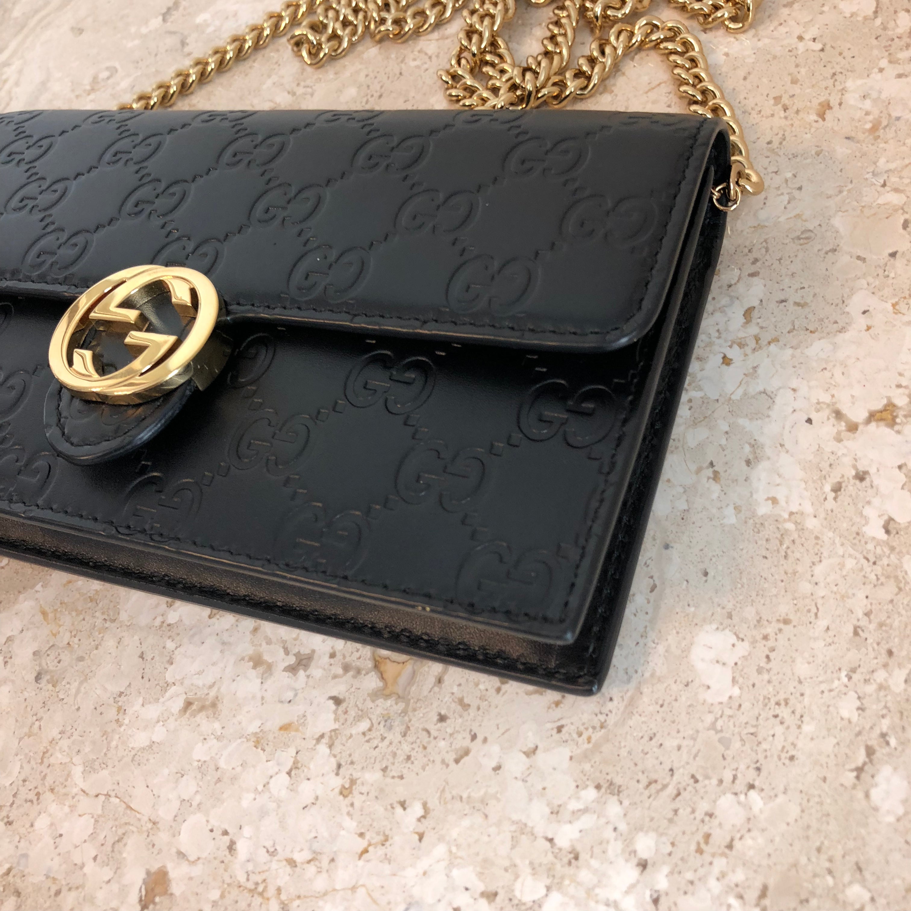 guccissima wallet on chain