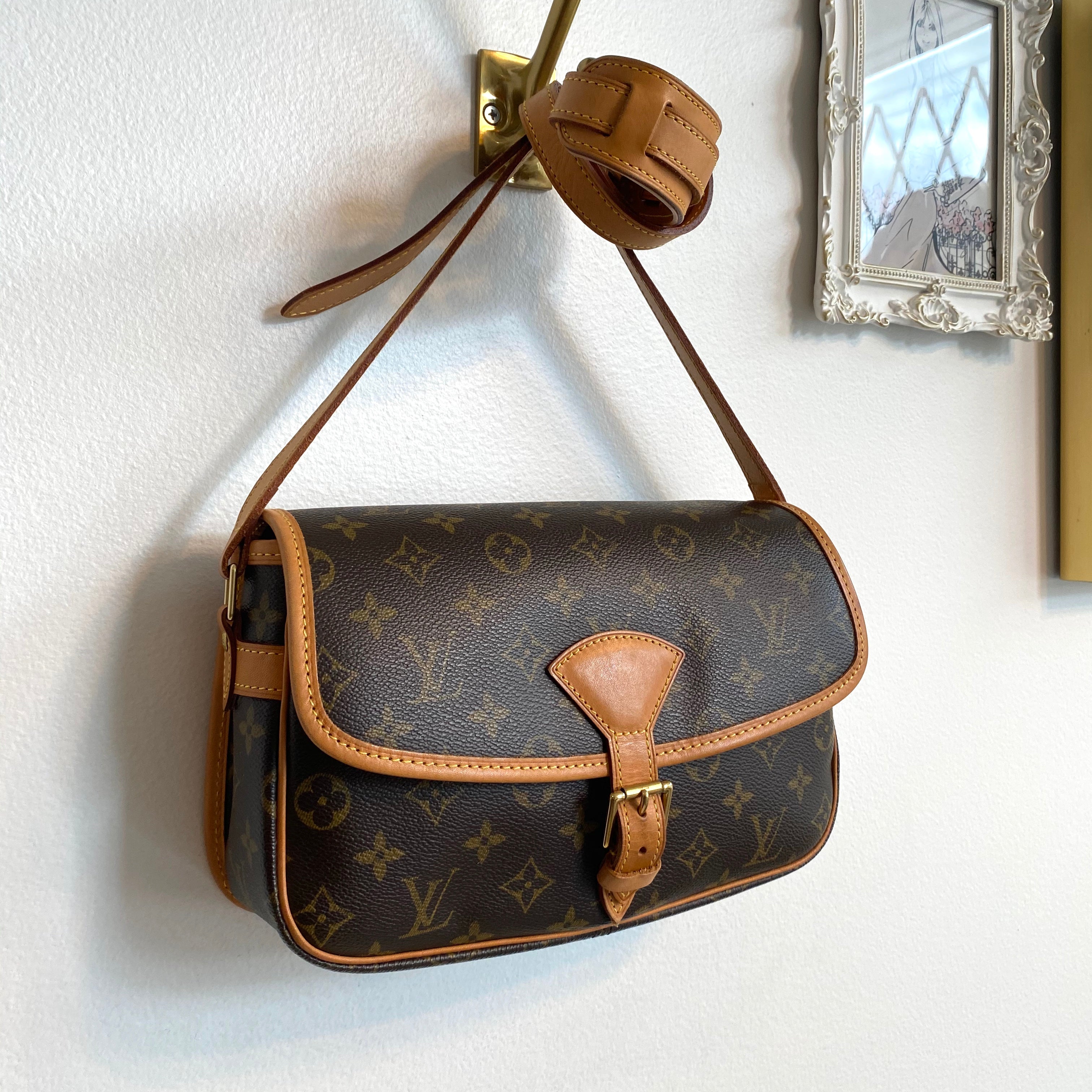 LOUIS VUITTON Monogram Canvas Sologne Bag, Luxury, Bags & Wallets on  Carousell