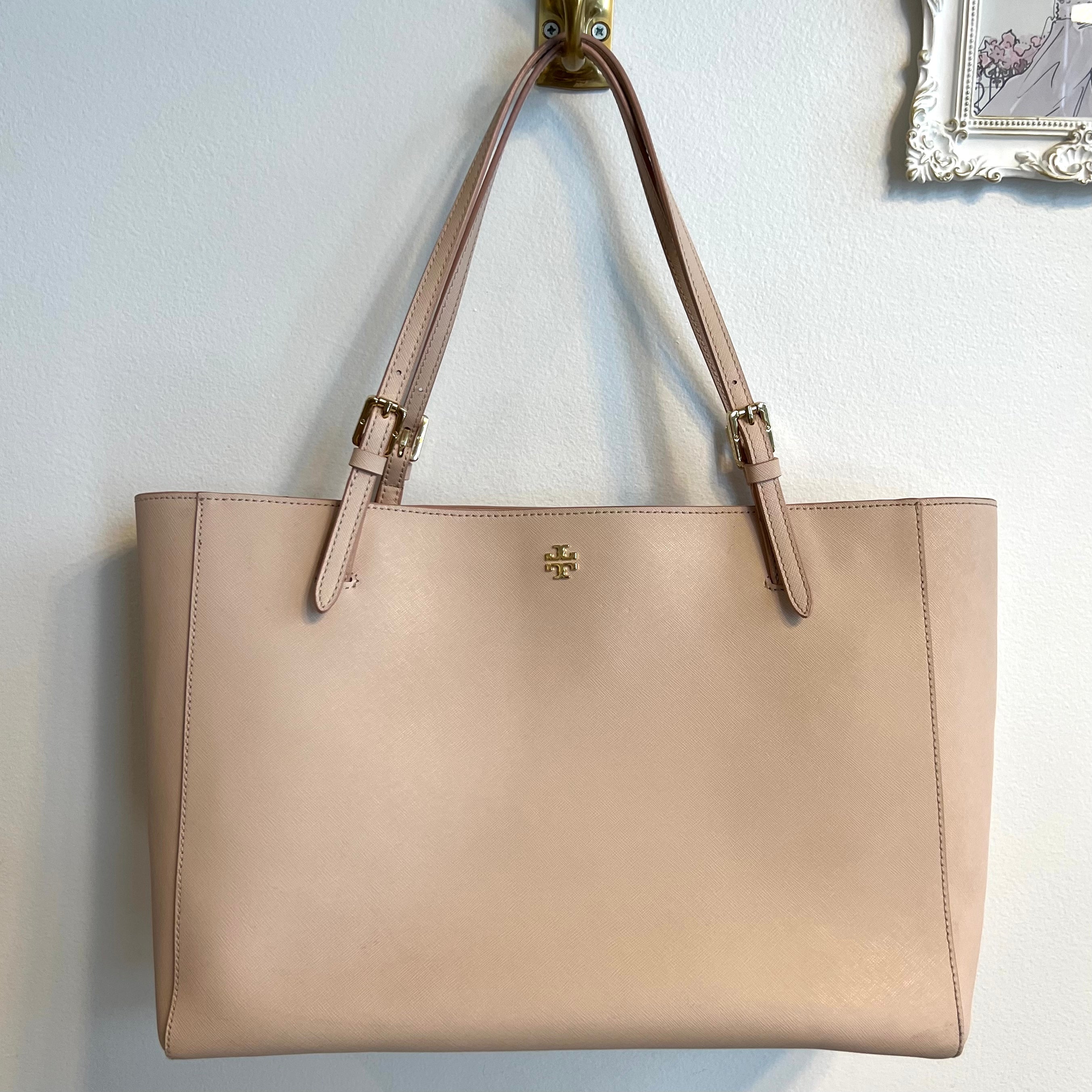 Authentic TORY BURCH Blush Tote – Valamode