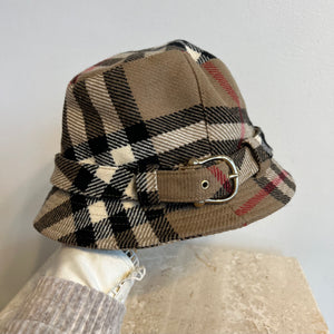 Authentic BURBERRY Nova Check 100% Wool Hat – Valamode