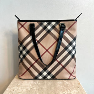 Authentic BURBERRY Nova Check Tote – Valamode