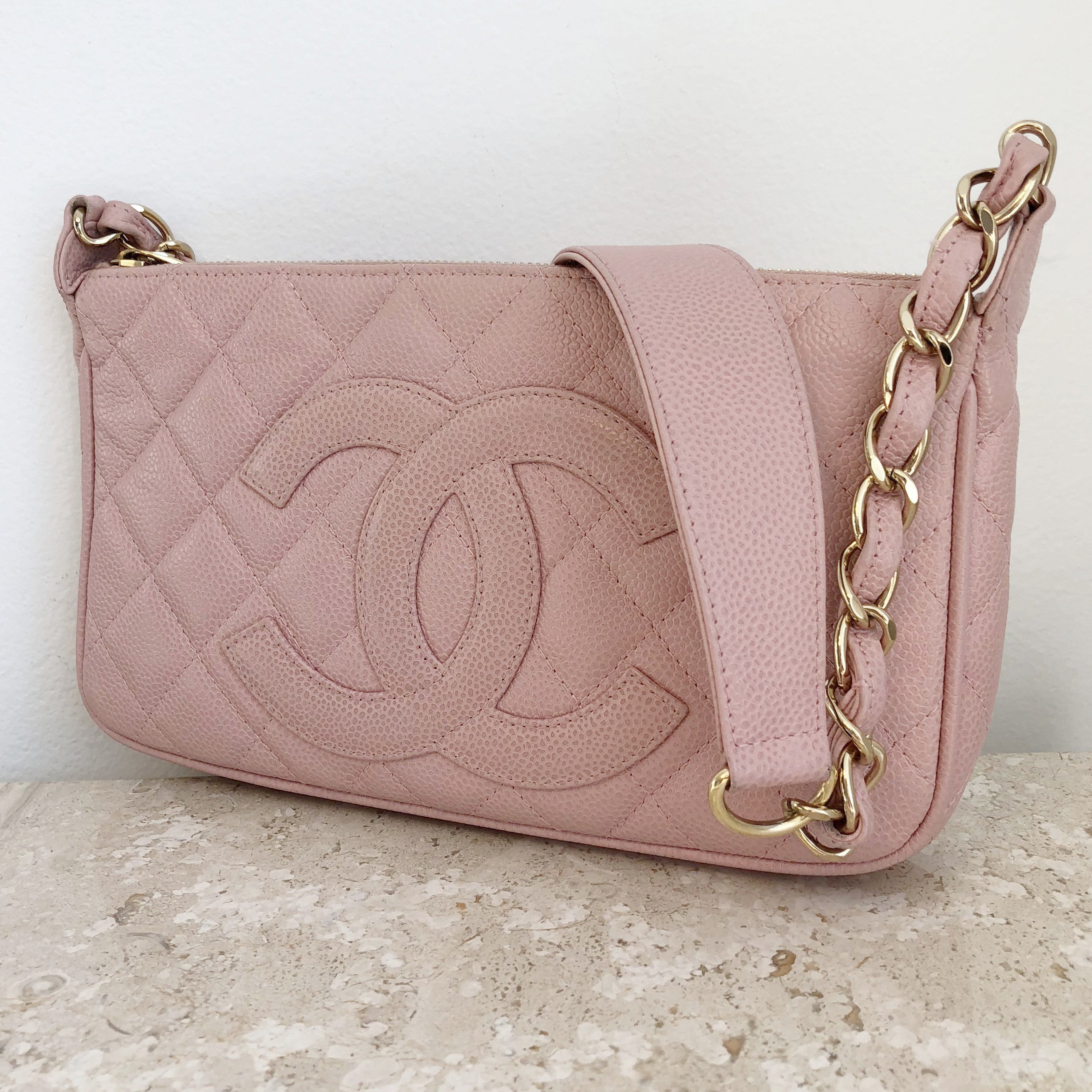 Chanel Pink Travel Line Shoulder Bag  Hunts of New York