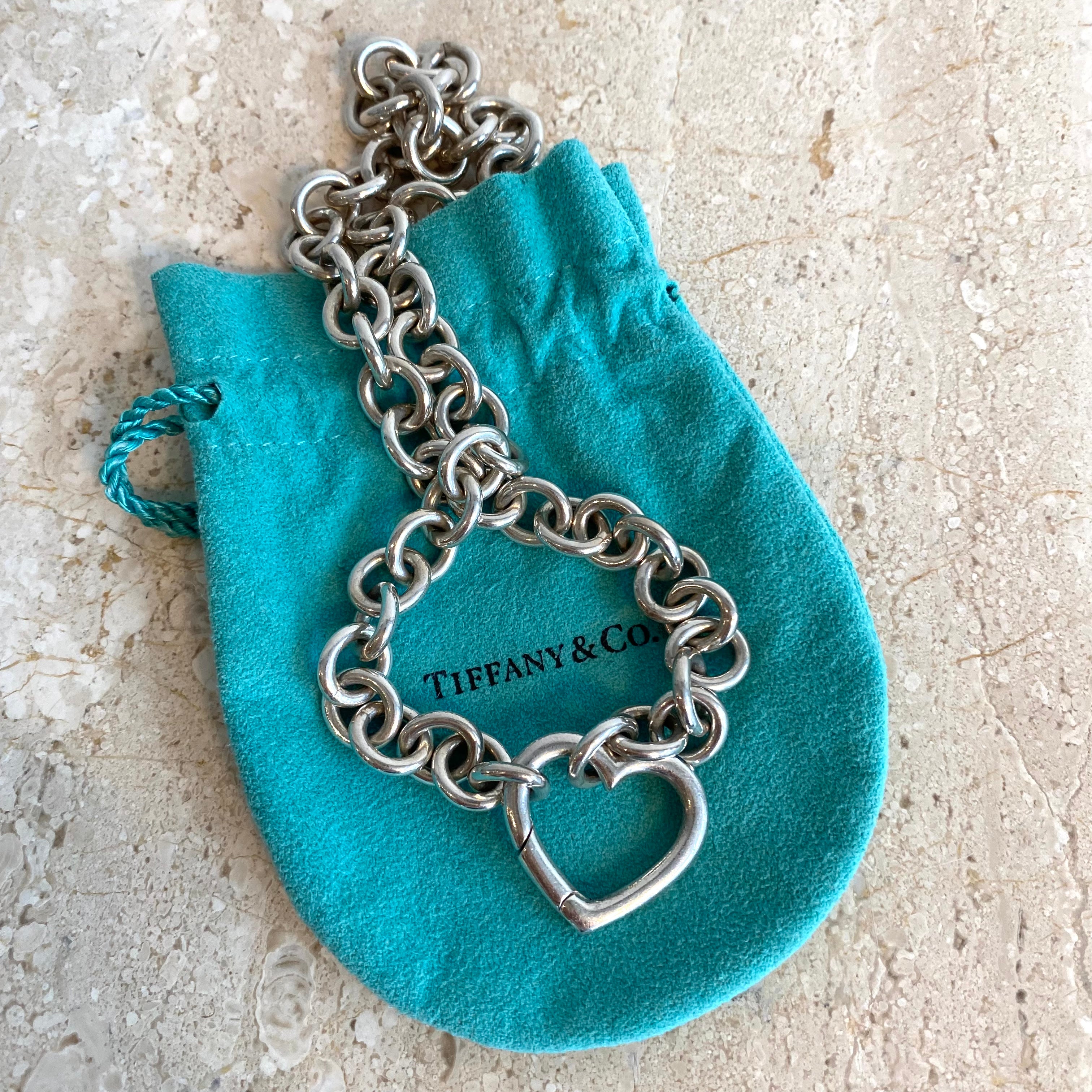 tiffany clasp necklace