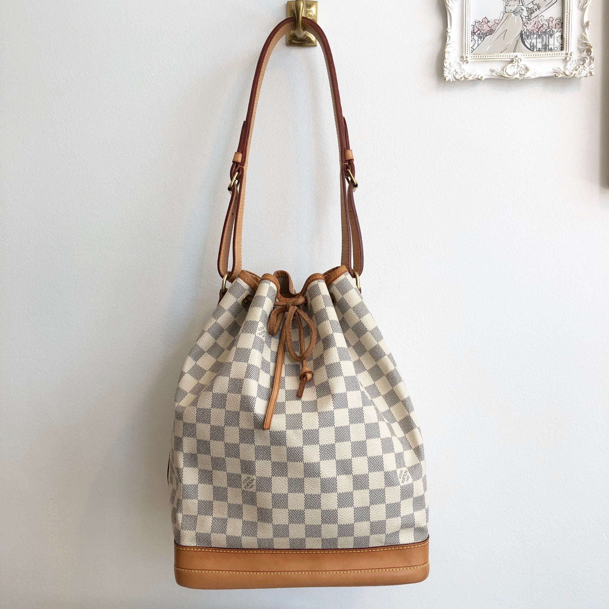 Authentic LOUIS VUITTON Azur Noe GM – Valamode