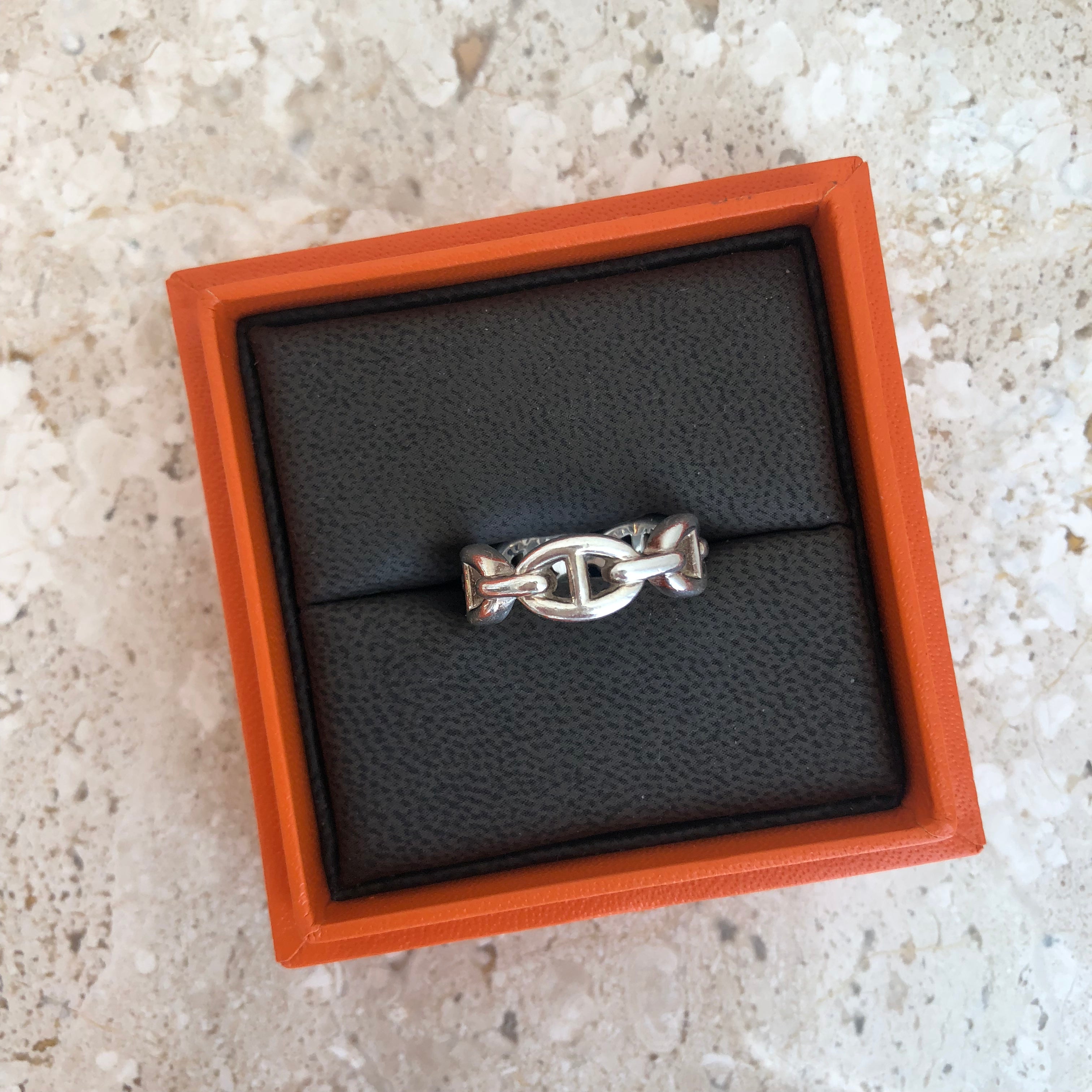 Hermes♪Chaine d´ancre Divine ring， small model (HERMES/指輪