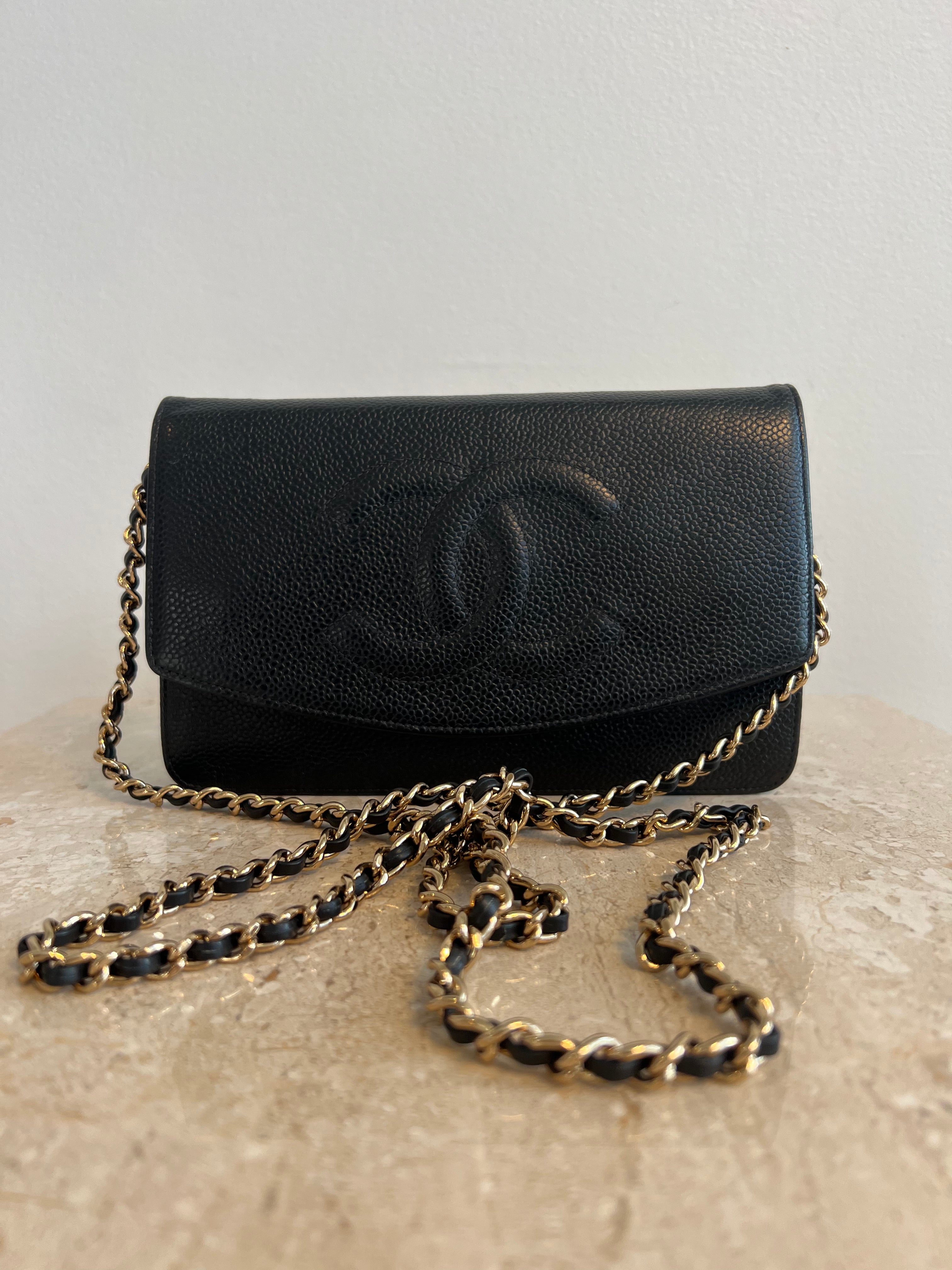 Chanel Chevron Classic Quilted WOC with Ancient Greek Charm  Bragmybag