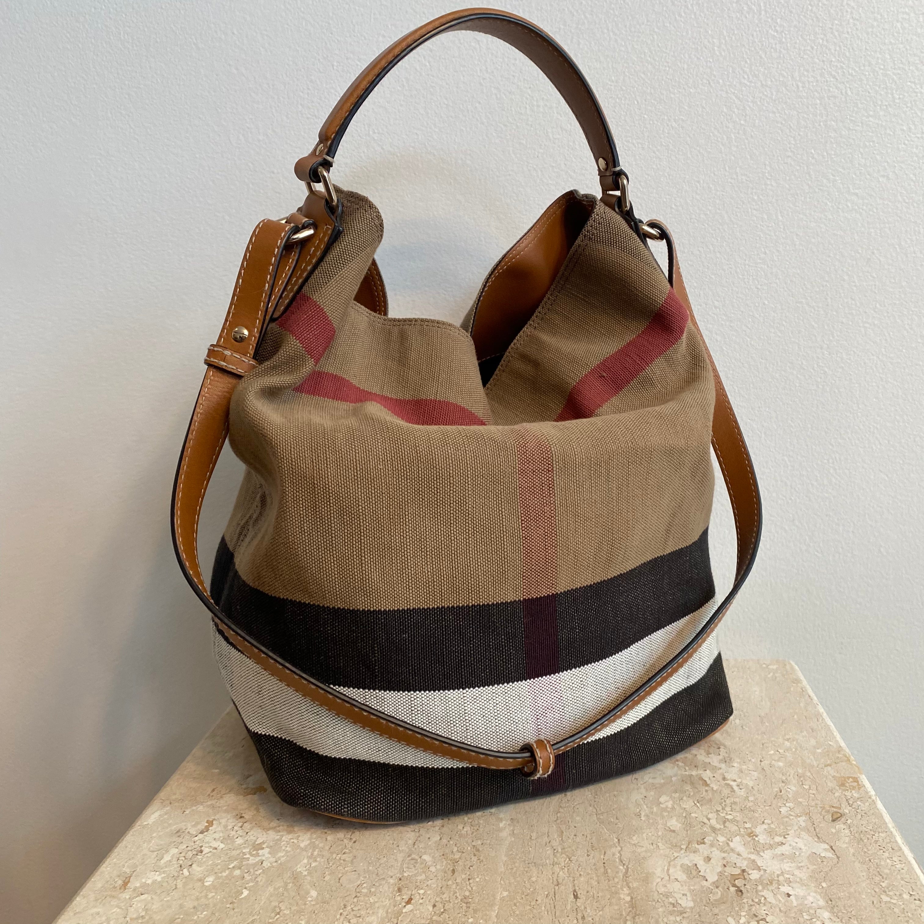 Authentic BURBERRY Ashby Medium Bucket Bag – Valamode