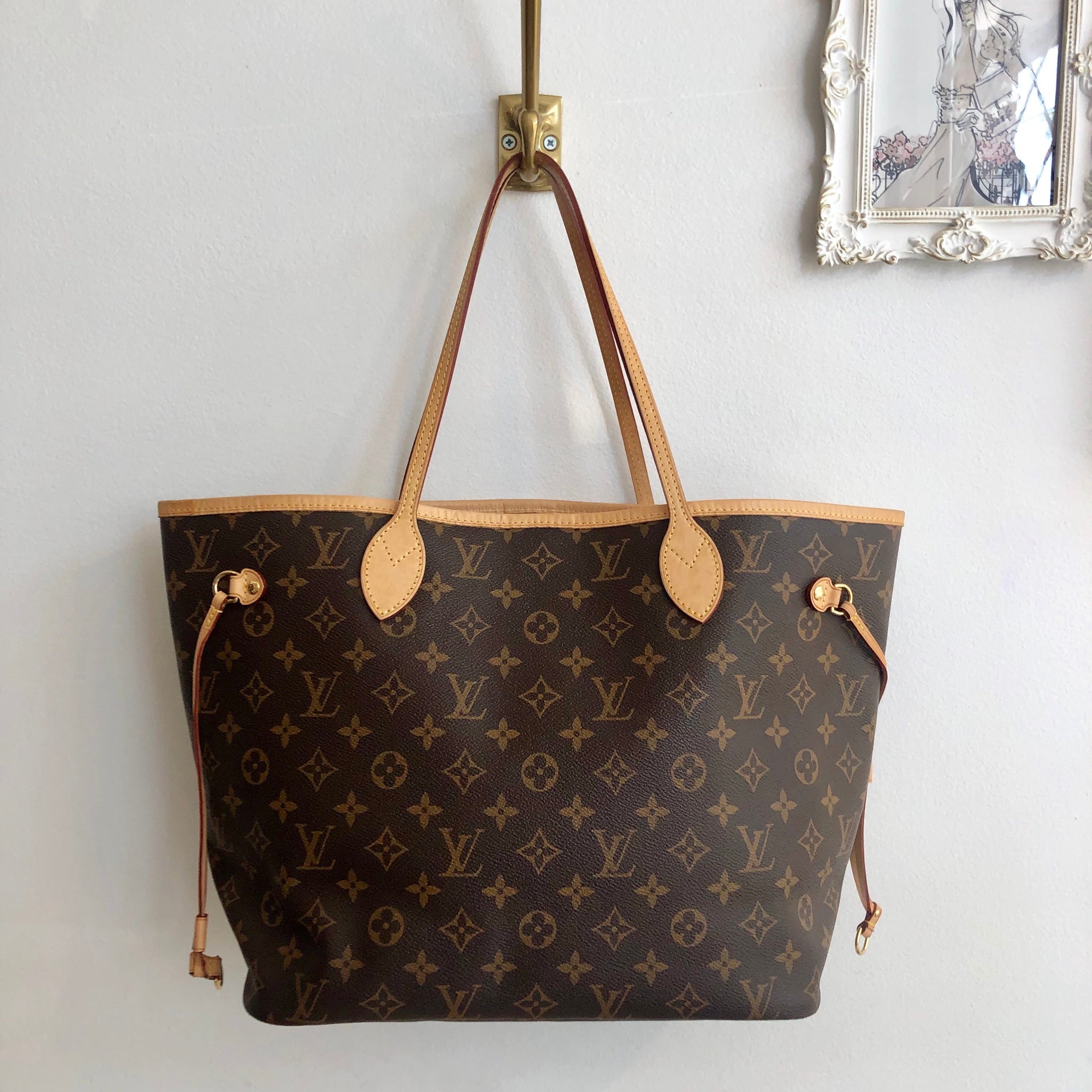 Authentic LOUIS VUITTON Monogram Neverfull MM – Valamode