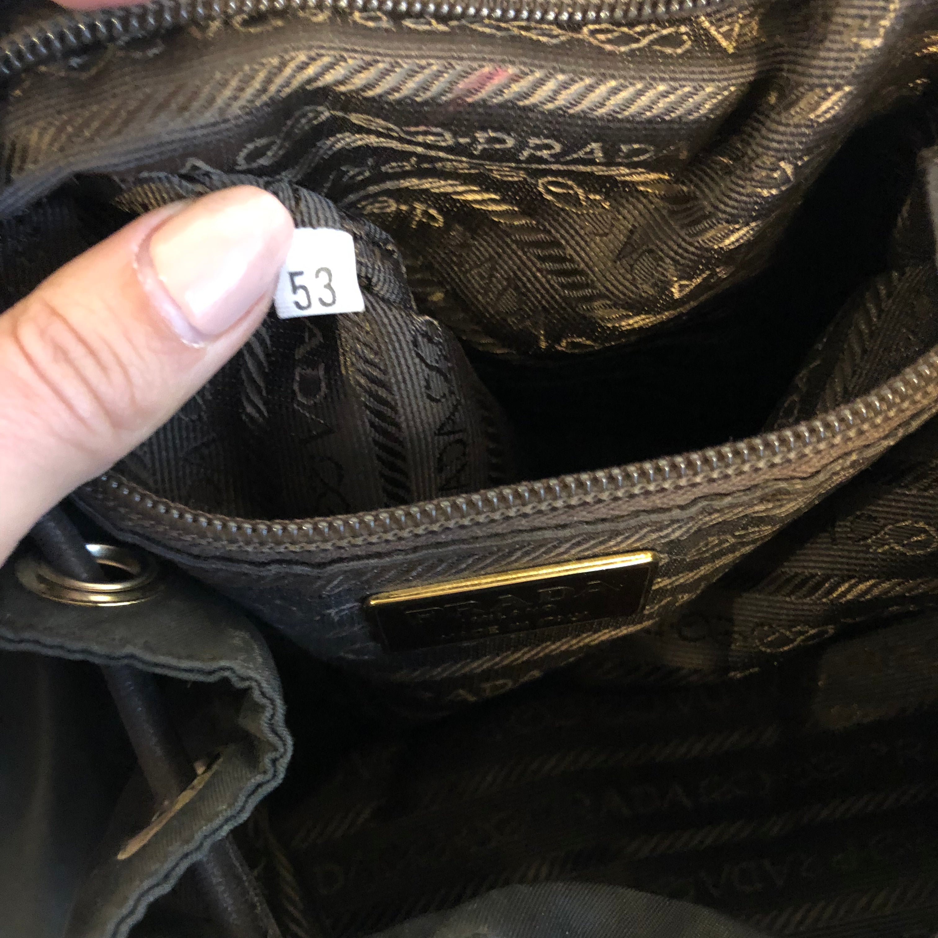 Authentic PRADA Backpack with Chain – Valamode