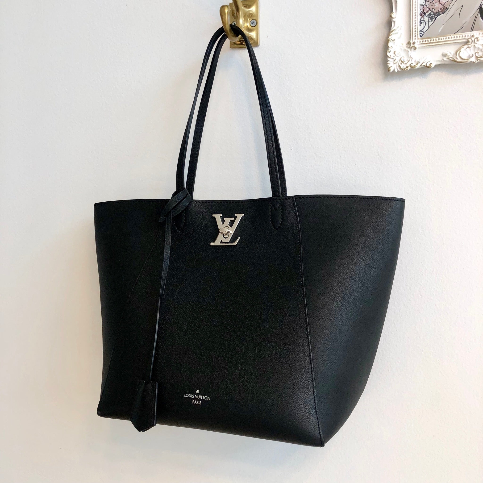 Authentic LOUIS VUITTON Lockme Cabas Tote – Valamode