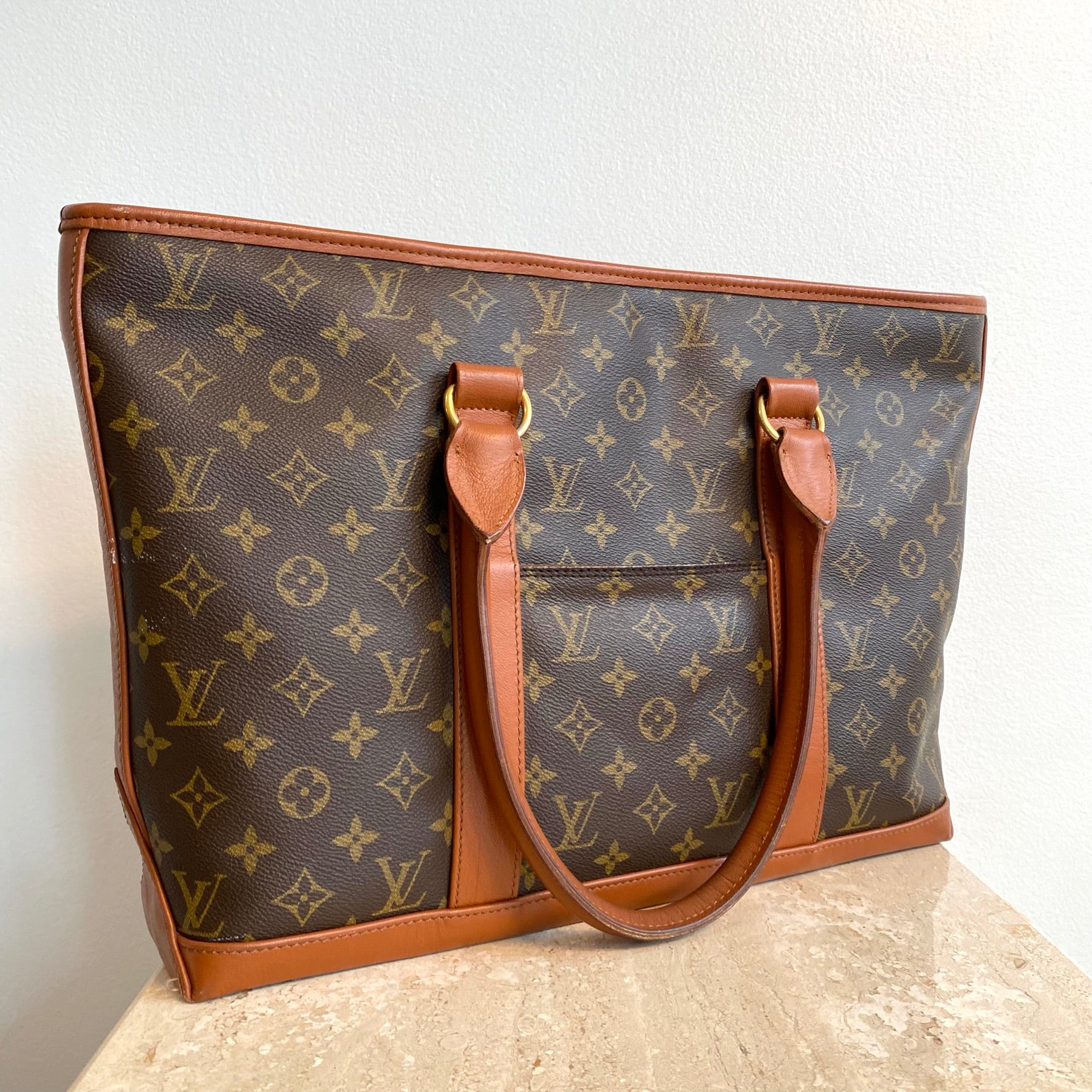 Louis Vuitton  Bags  Vintage Louis Vuitton Terre Damier Geant  Poshmark