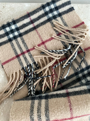 burberry authentication scarf