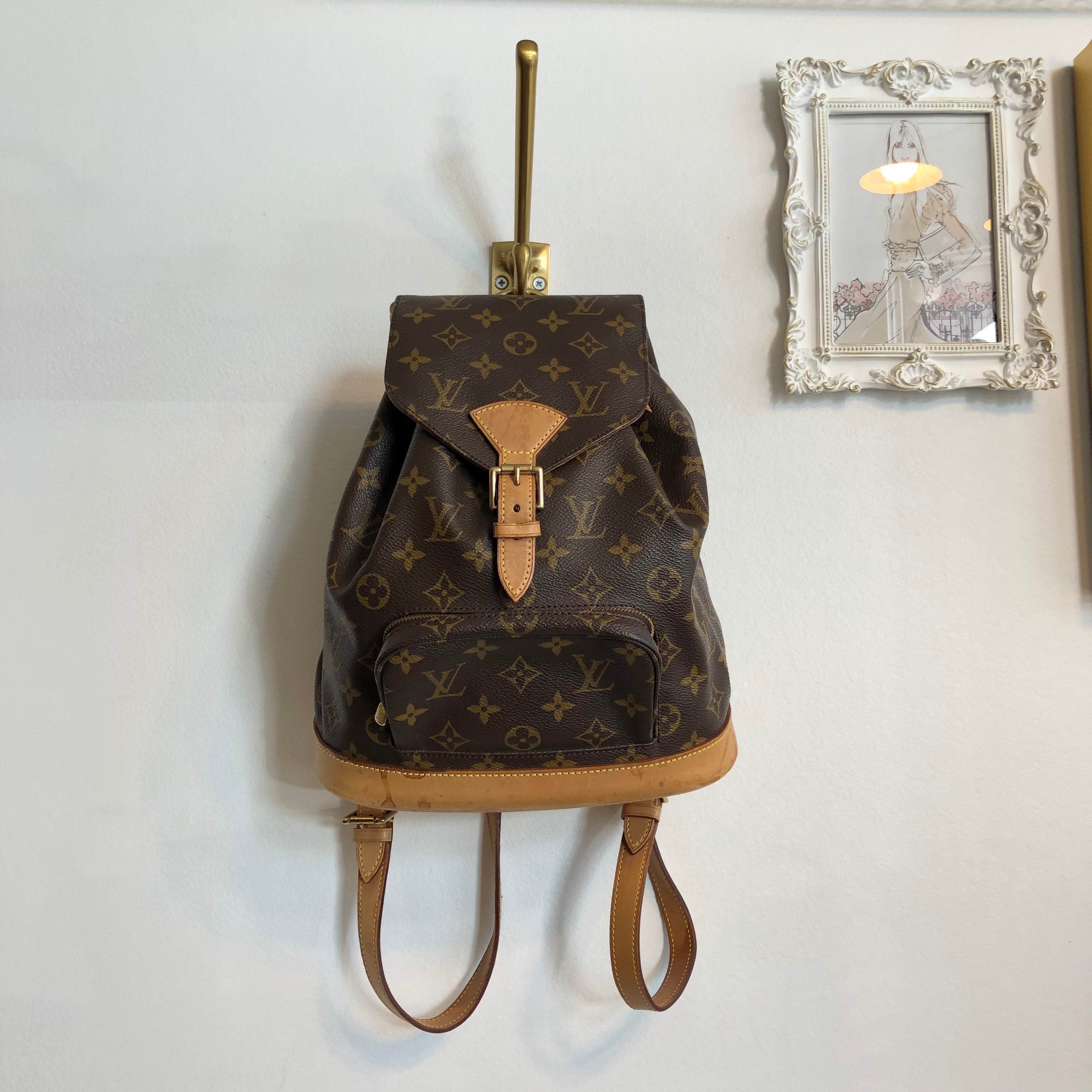 Louis Vuitton Vintage Monogram Montsouris MM Backpack M51136 – OPA Vintage