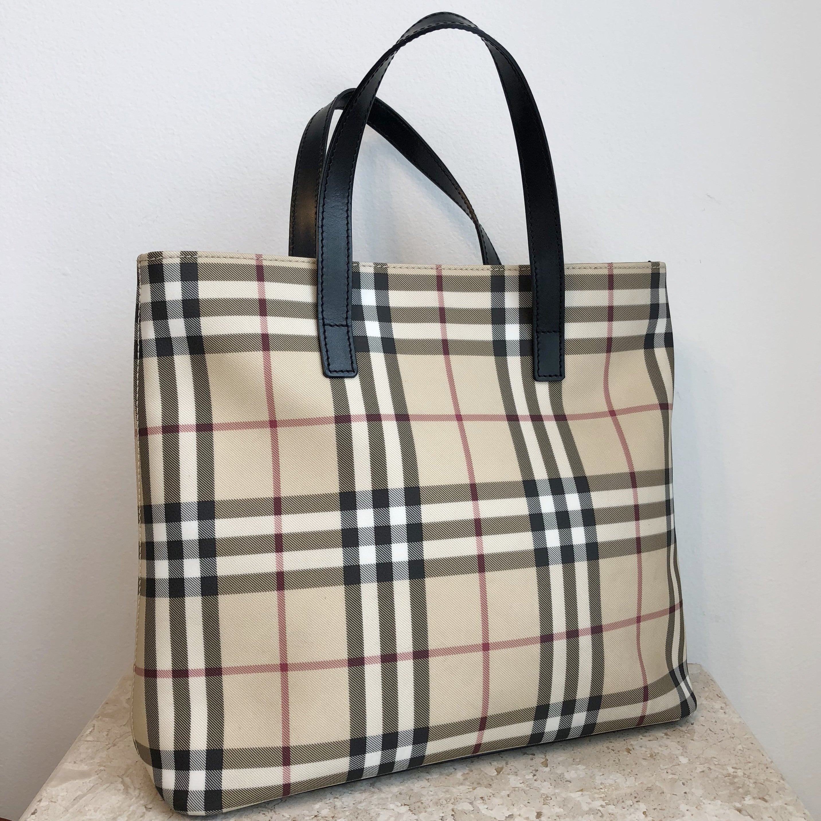 Authentic BURBERRY Novacheck Tote – Valamode