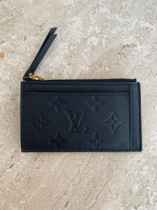 Romy Card Holder Monogram Empreinte Leather - Women - Small