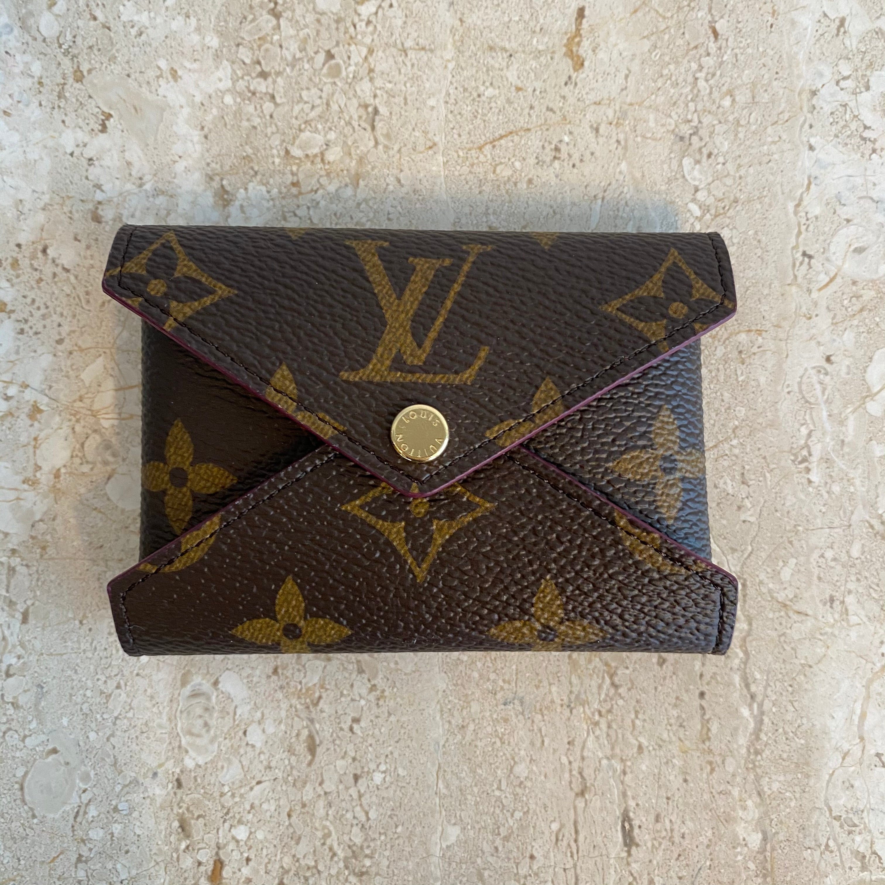 LV Kirigami card holder necklace, Luxury, Bags & Wallets on Carousell