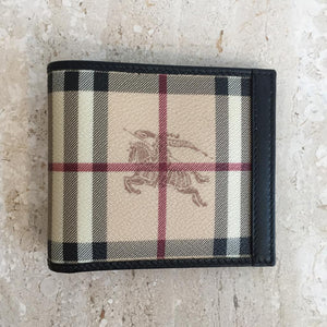 Authentic BURBERRY Mens Haymarket Wallet – Valamode