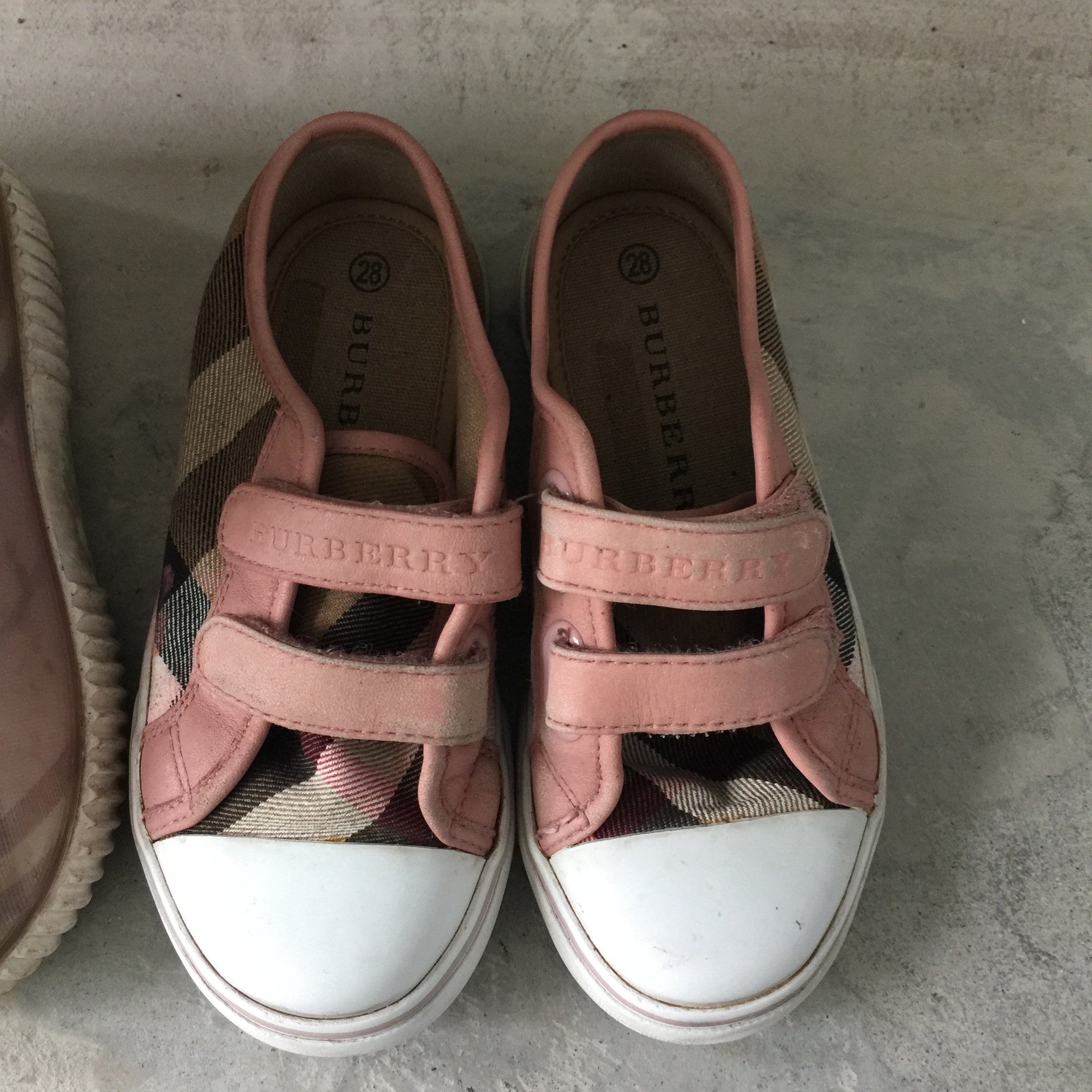 Authentic BURBERRY Size 28 Girl Boots & Runners – Valamode