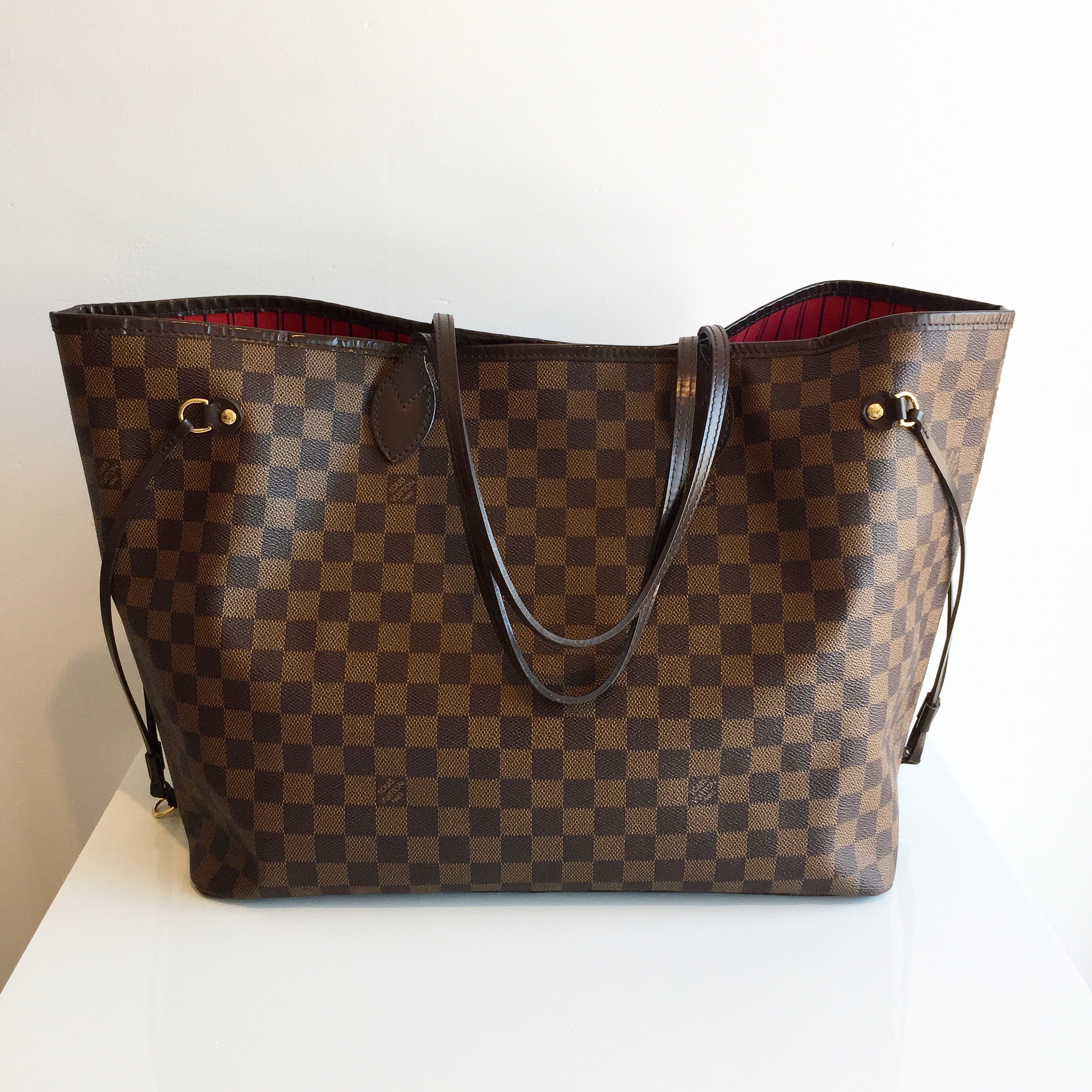 Authentic LOUIS VUITTON Neverfull GM Damier Ebène – Valamode