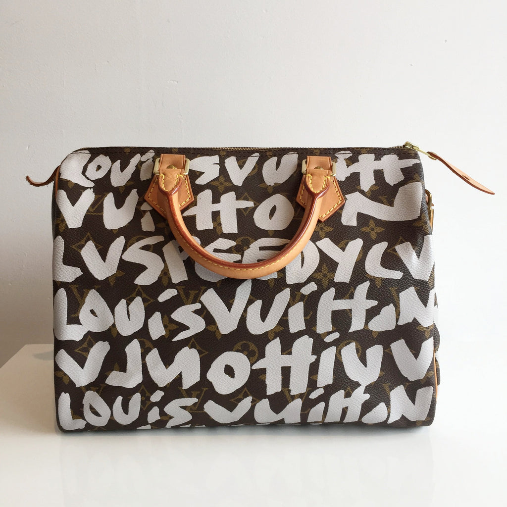 Stephen Sprouse Pink Monogram Graffiti Coated Canvas Neverfull GM Gold  Hardware, 2009