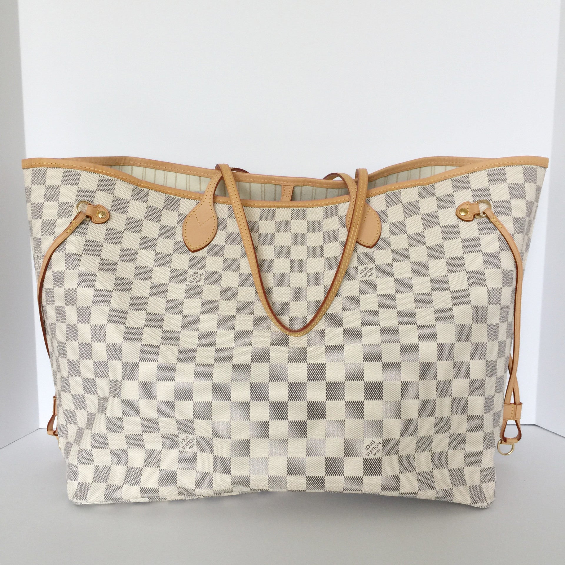 Authentic LOUIS VUITTON Neverfull GM in Damier Azur – Valamode