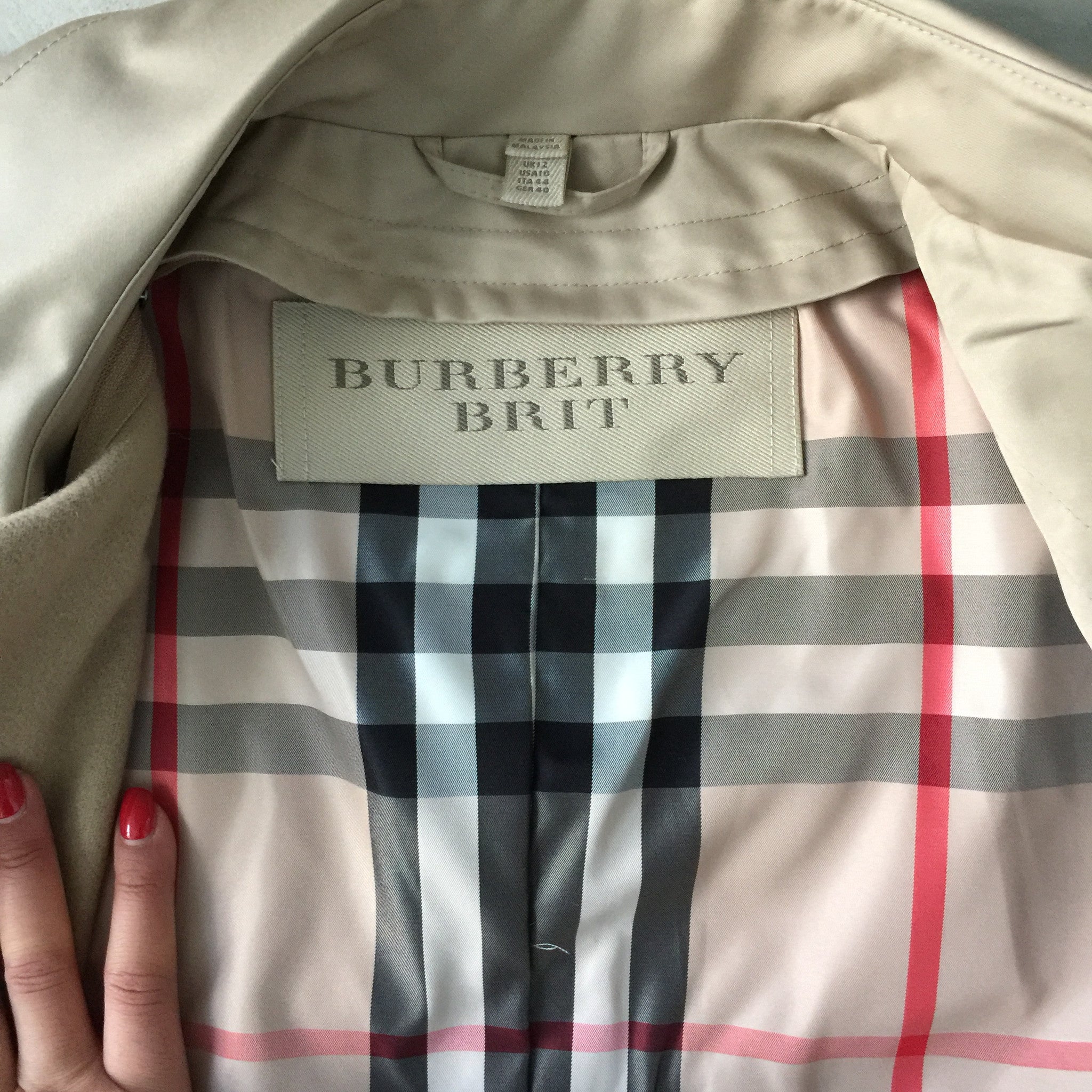 Authentic BURBERRY Trench Coat/Jacket – Valamode