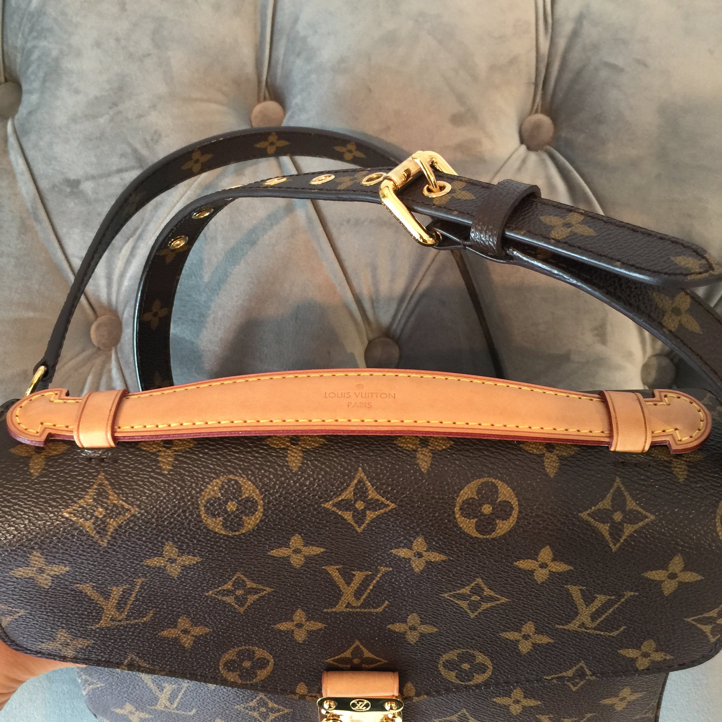 Authentic LOUIS VUITTON Pochette Metis – Valamode