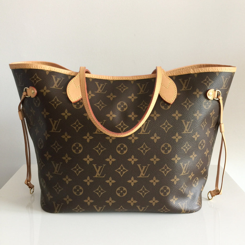 Authentic LOUIS VUITTON Neverfull MM Pink Ballerina – Valamode