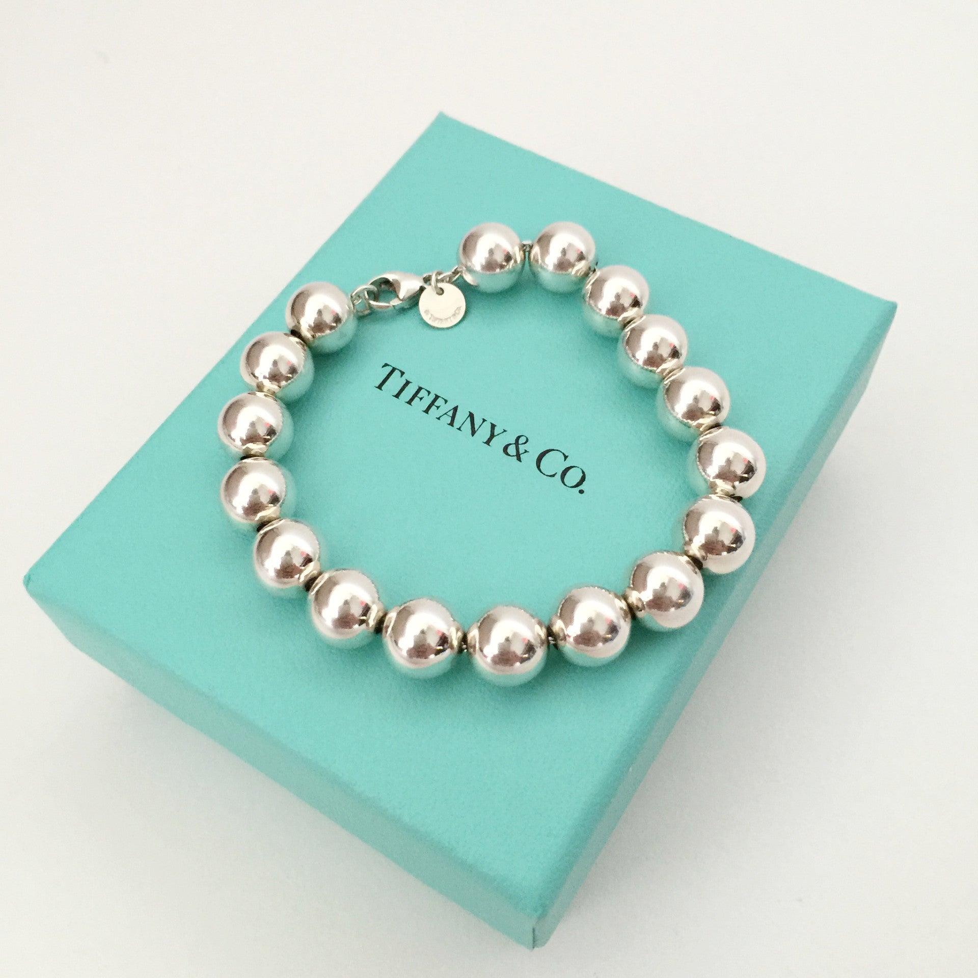 tiffany 10mm bead bracelet