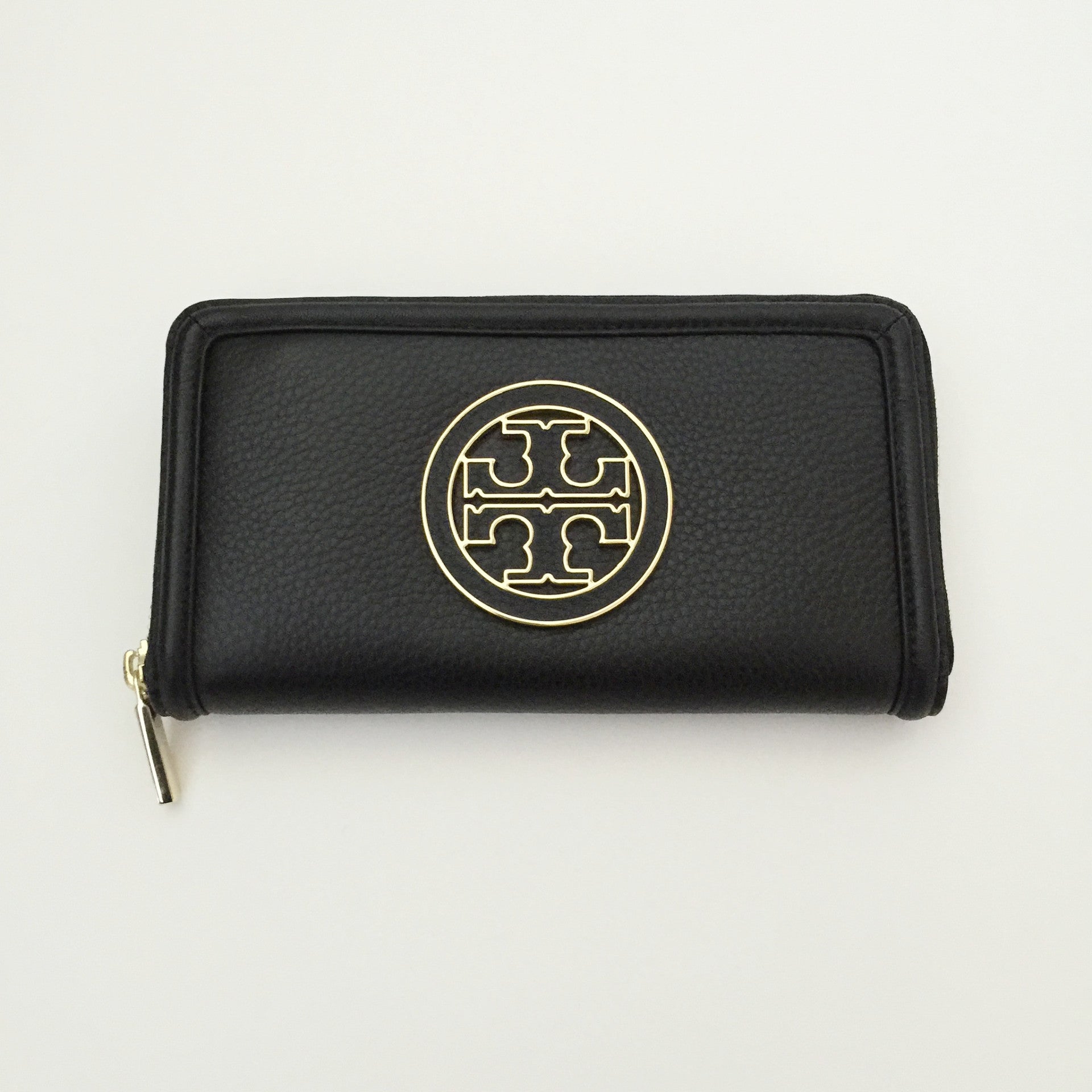 Authentic TORY BURCH Black Leather Wallet – Valamode