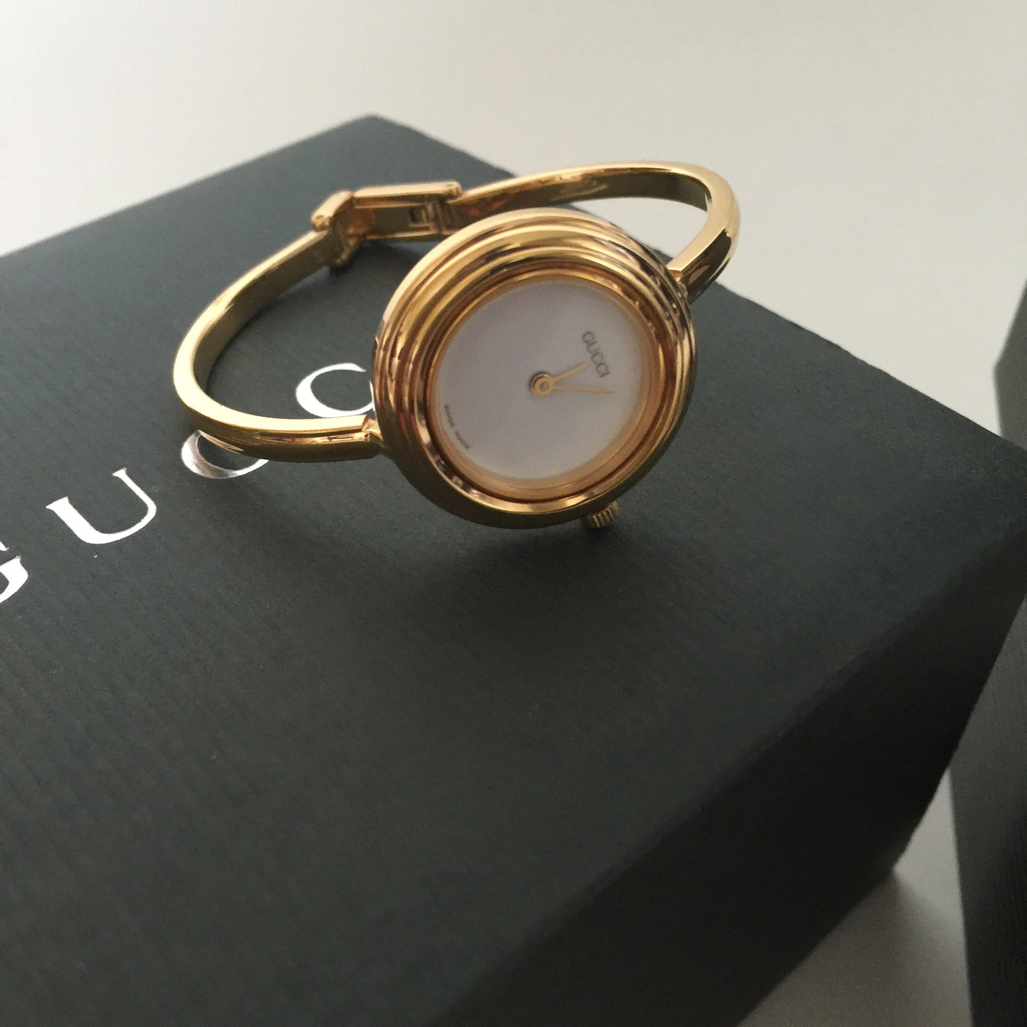 authentic vintage gucci watch