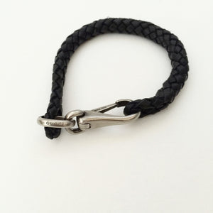 gucci bracelet mens leather